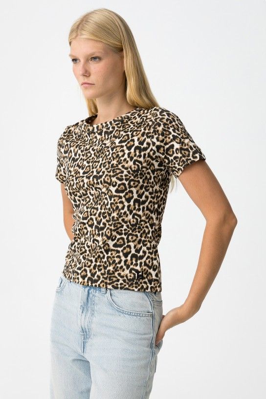 Camiseta Ding Leopardo