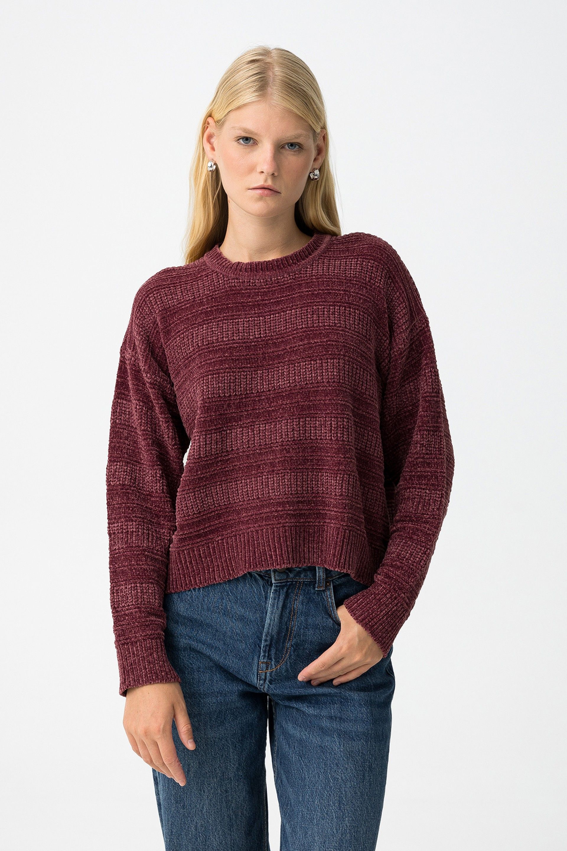 Jersey Chenilla Policena Morado
