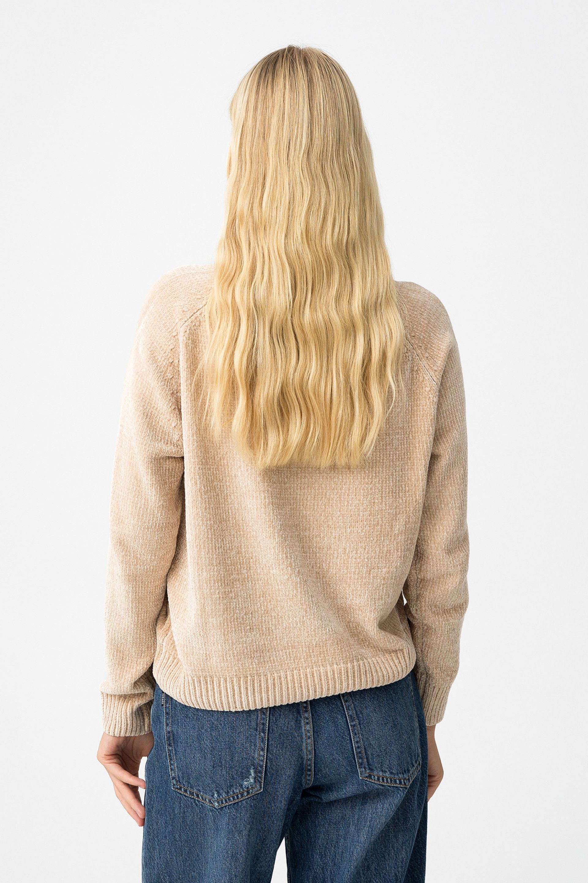 Jersey Chenilla Mango Beige