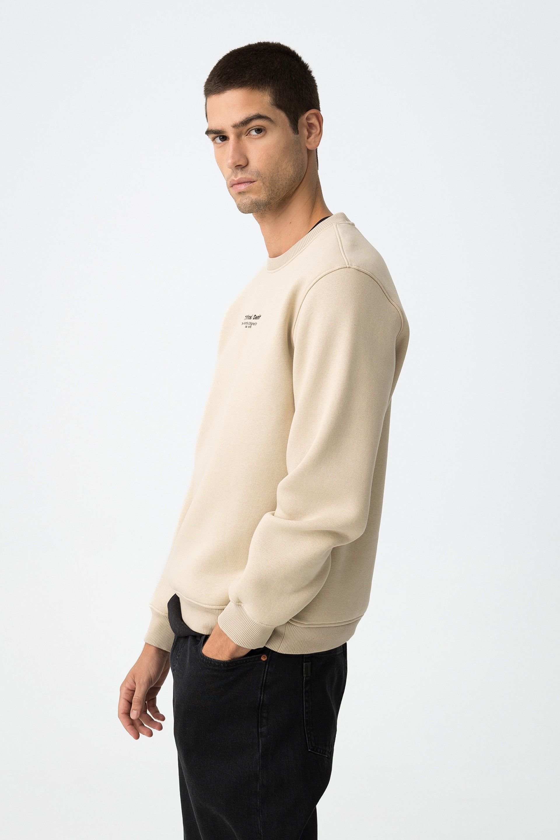 Sudadera Len Beige