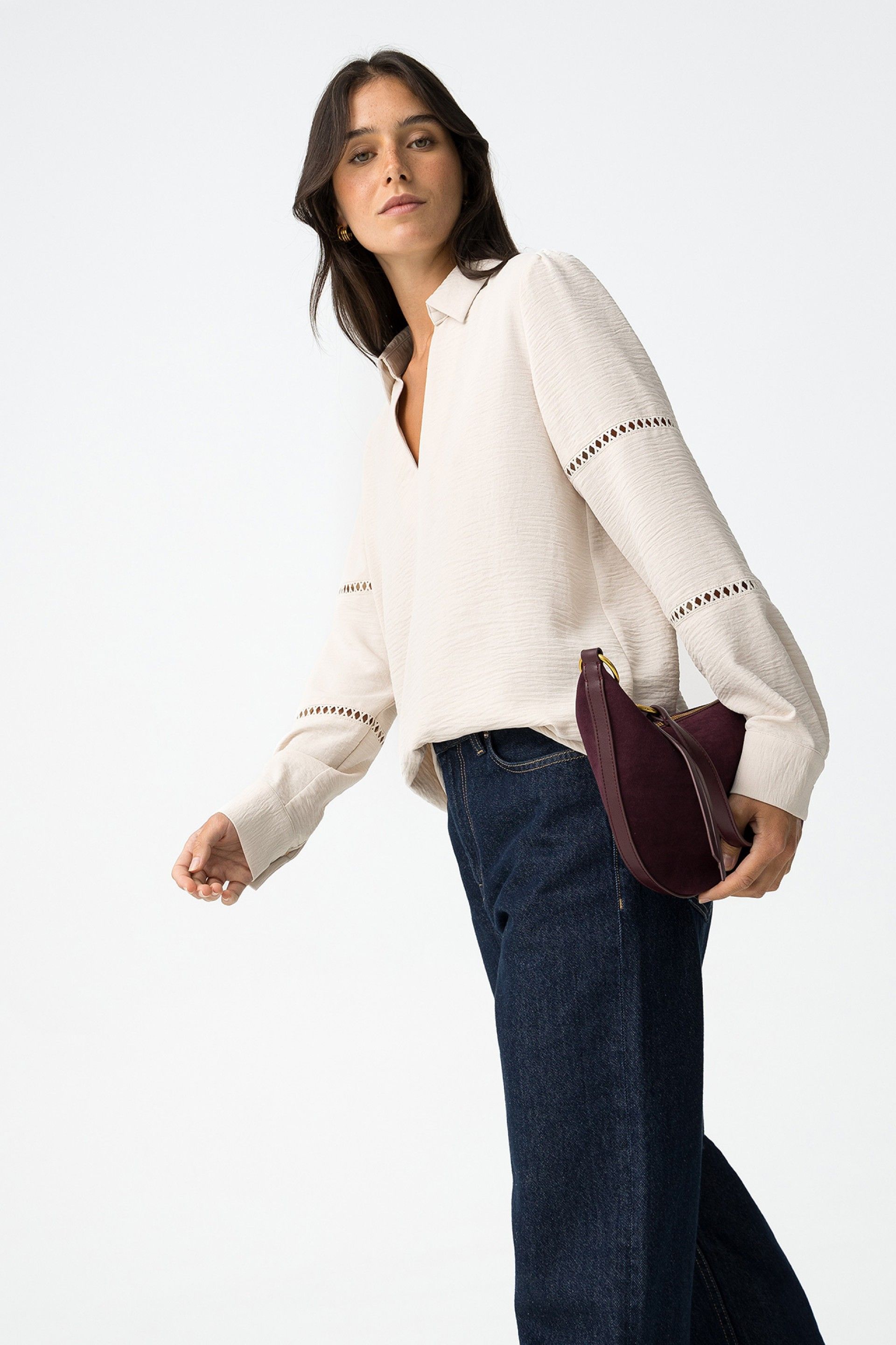 Blusa Gana Beige