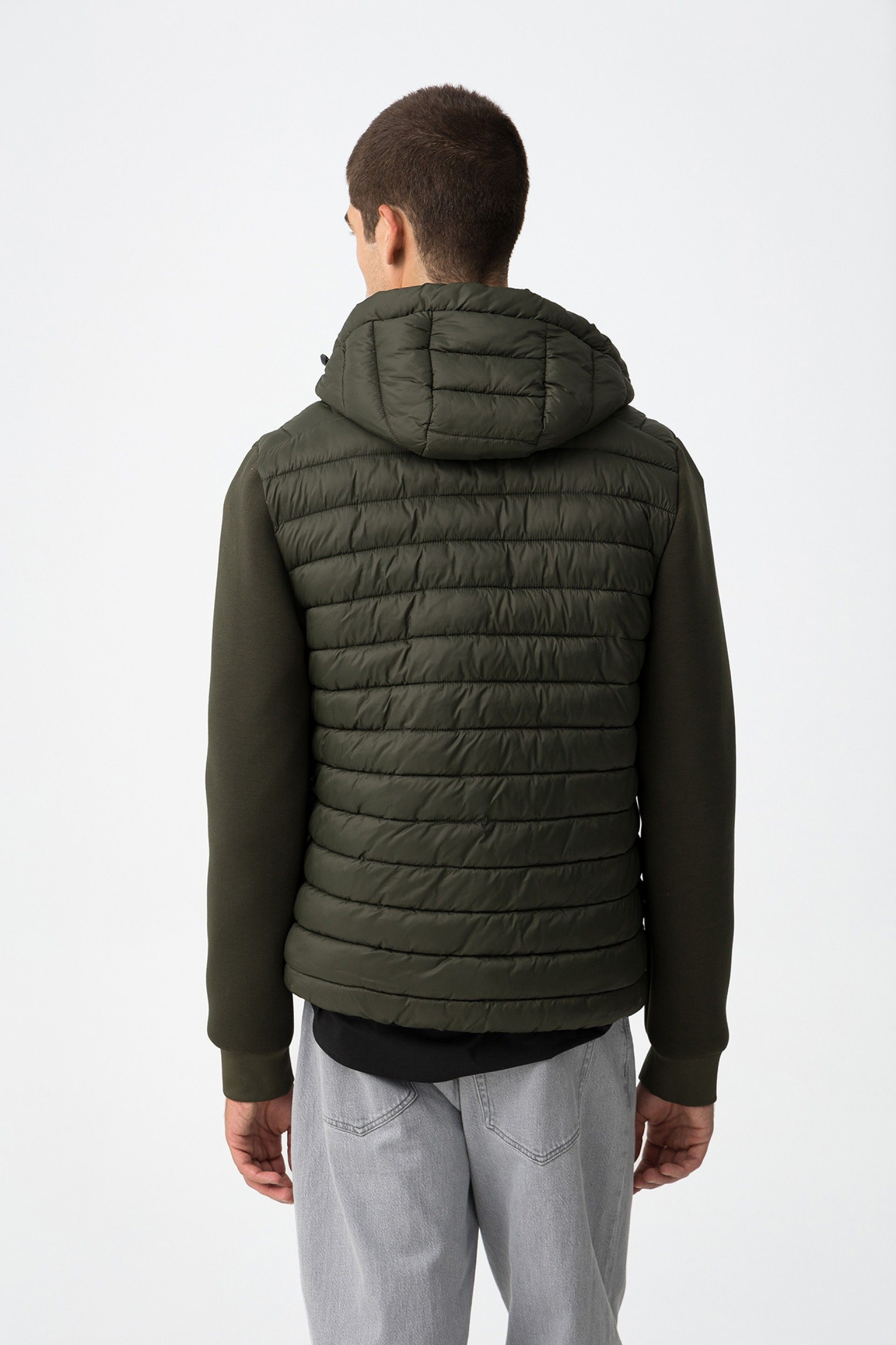 Chaqueta Plumas Blank Verde