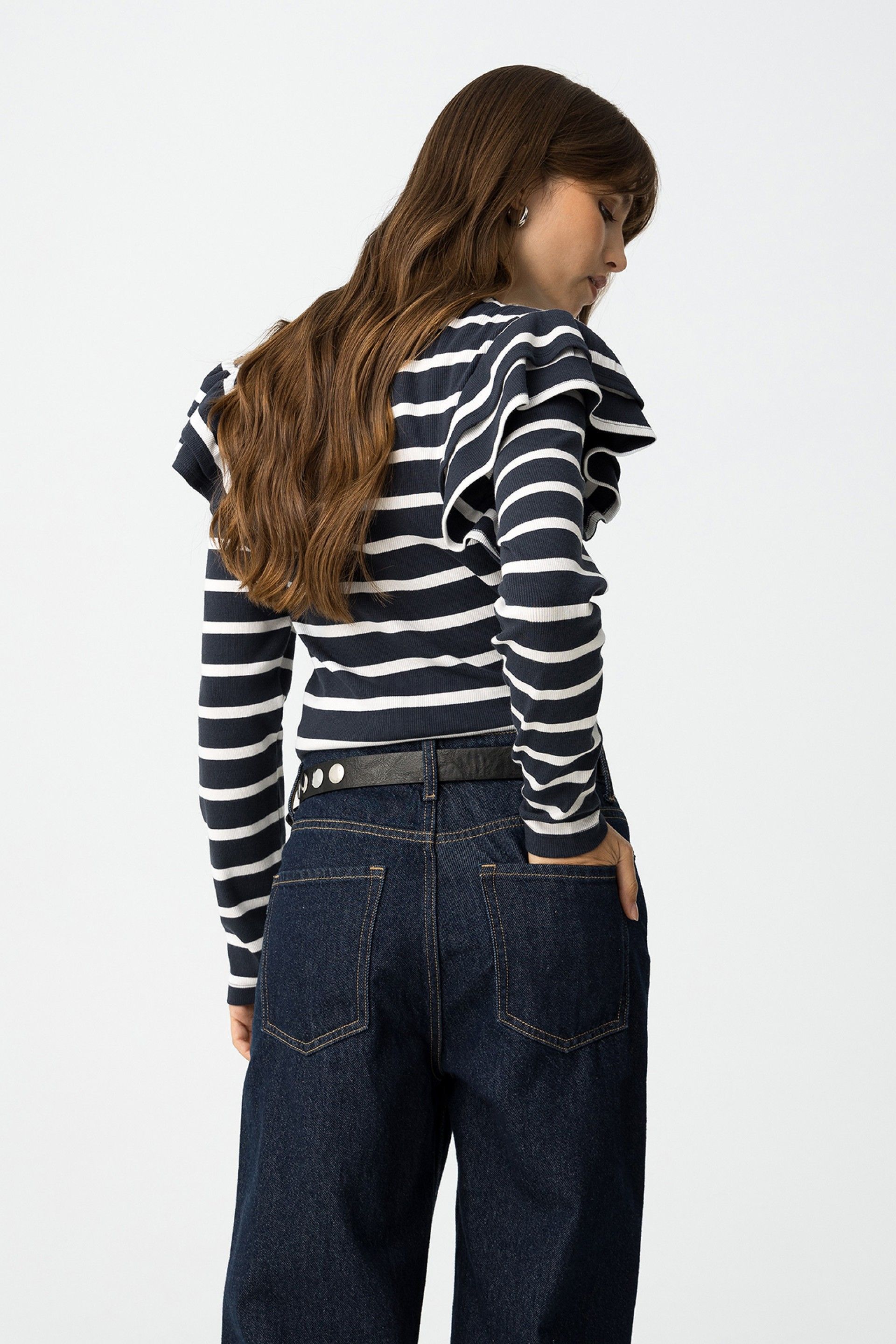 Camiseta Charlie Rayas Marino