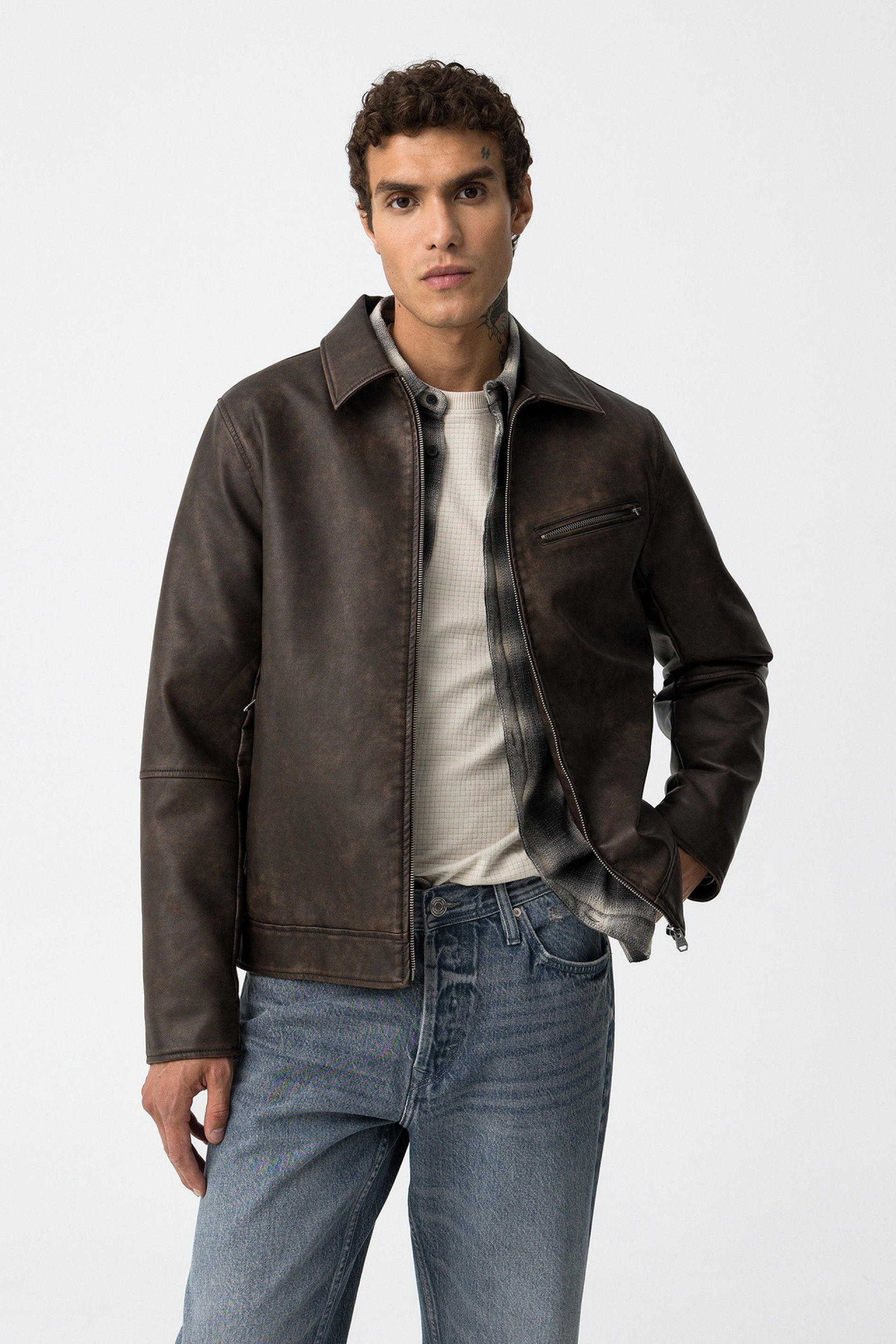 Chaqueta Polipiel Peace