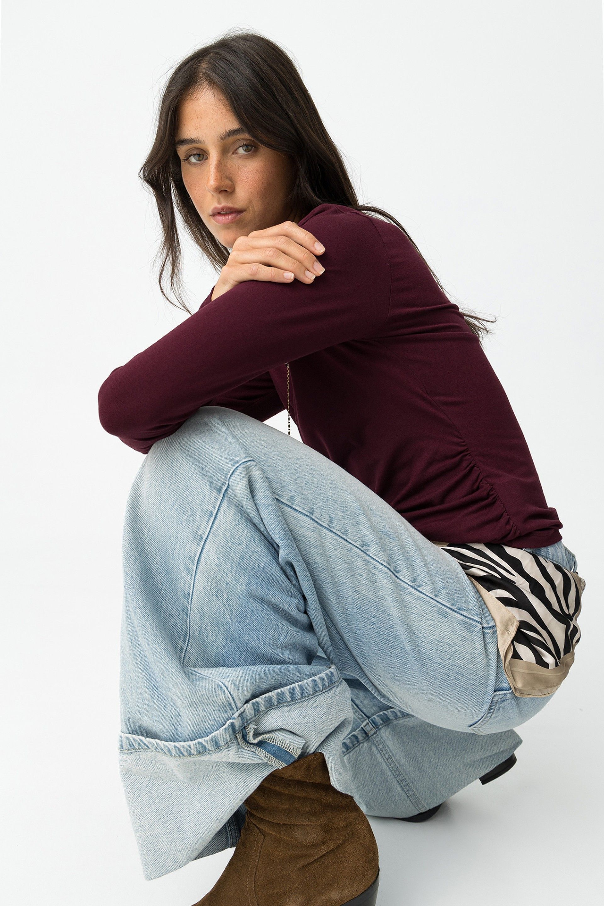 Camiseta Benedict Burdeos