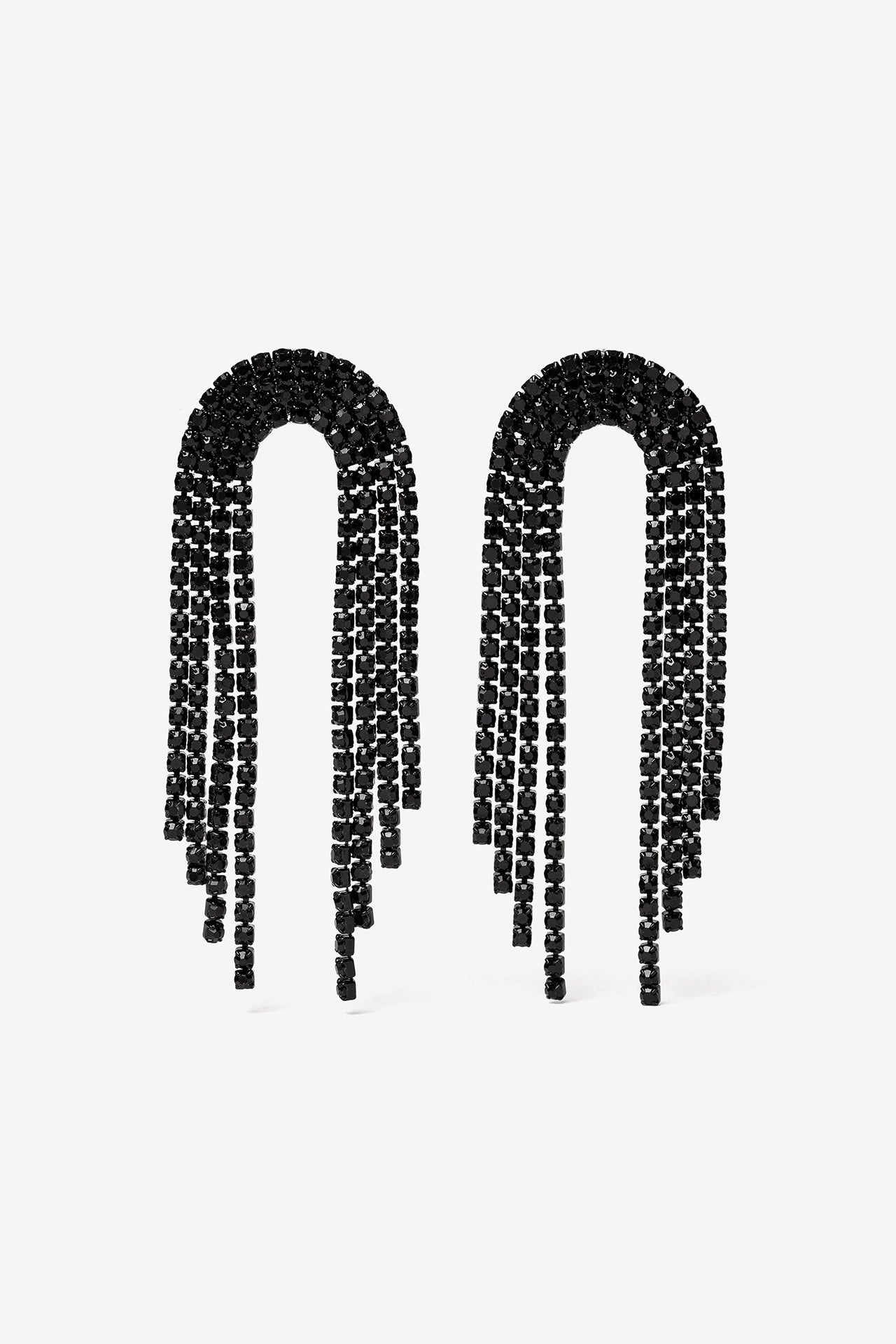 Pendientes Arco Negro 7222