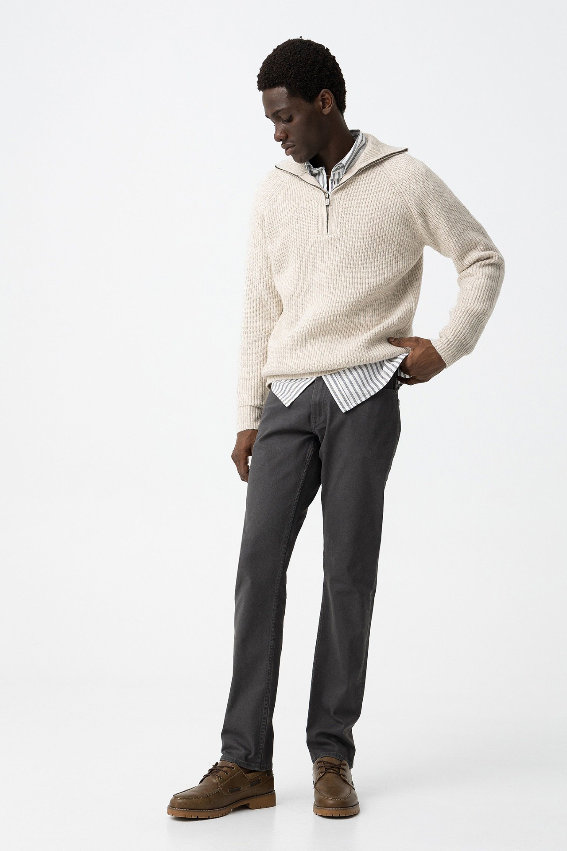 Jeans Leo Gris Oscuro