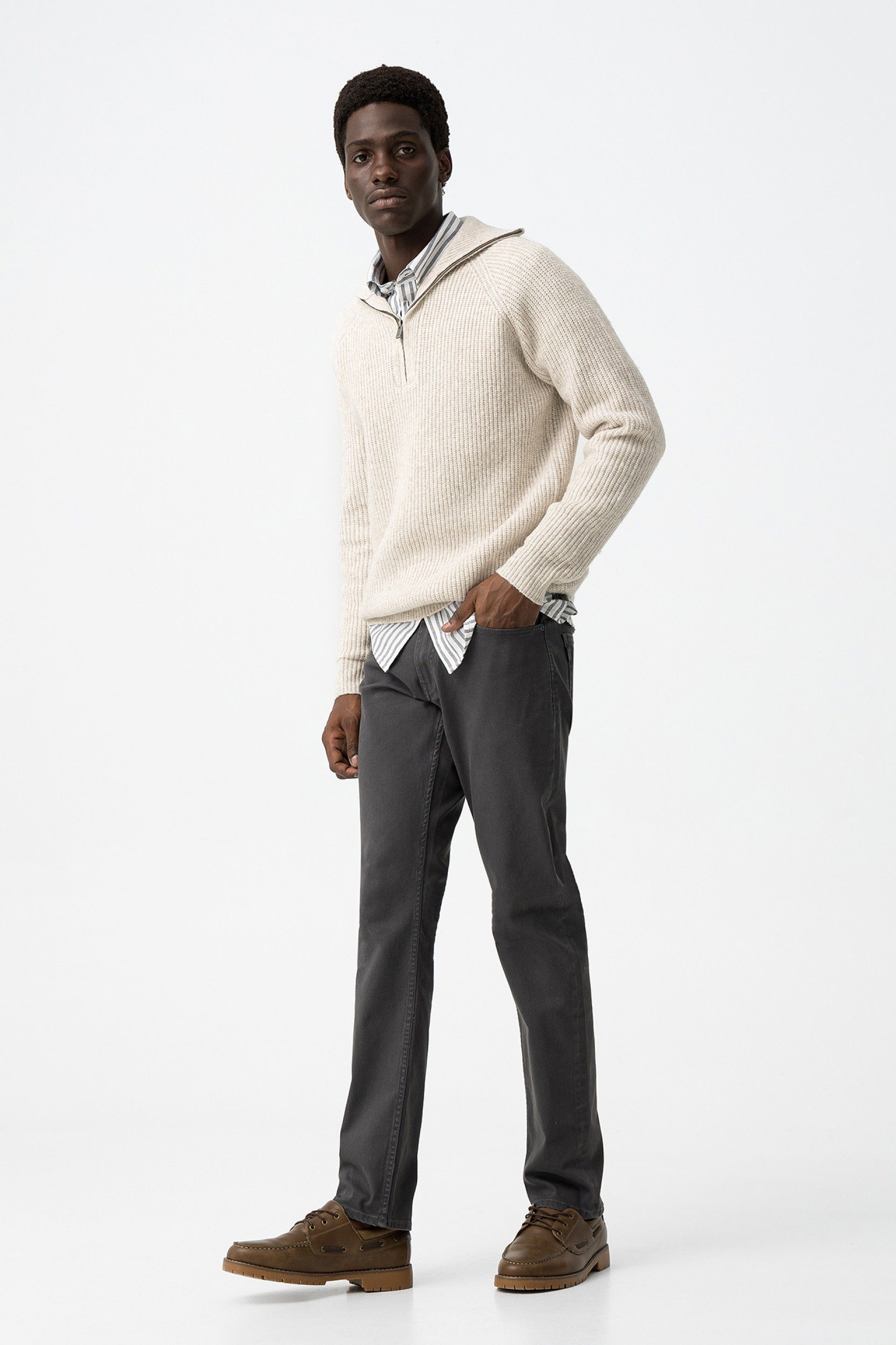 Jeans Leo Gris Oscuro