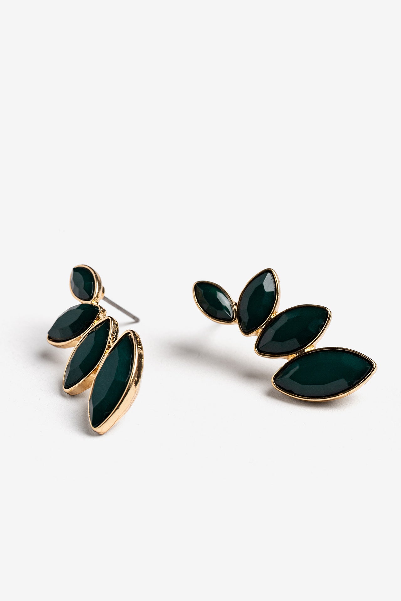 Pendiente Bloom Boom Verde 10092