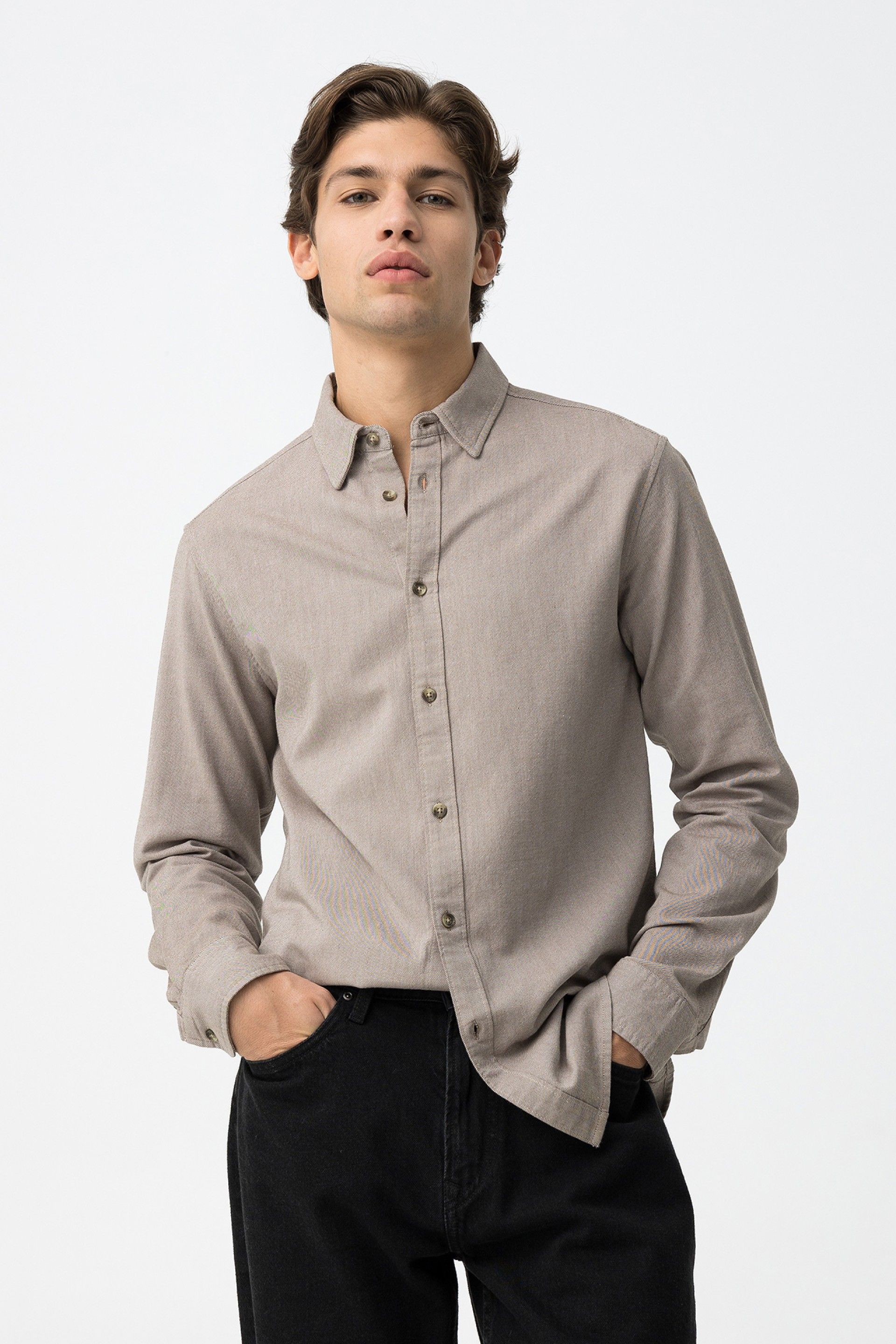 Camisa Pattinson Marrón