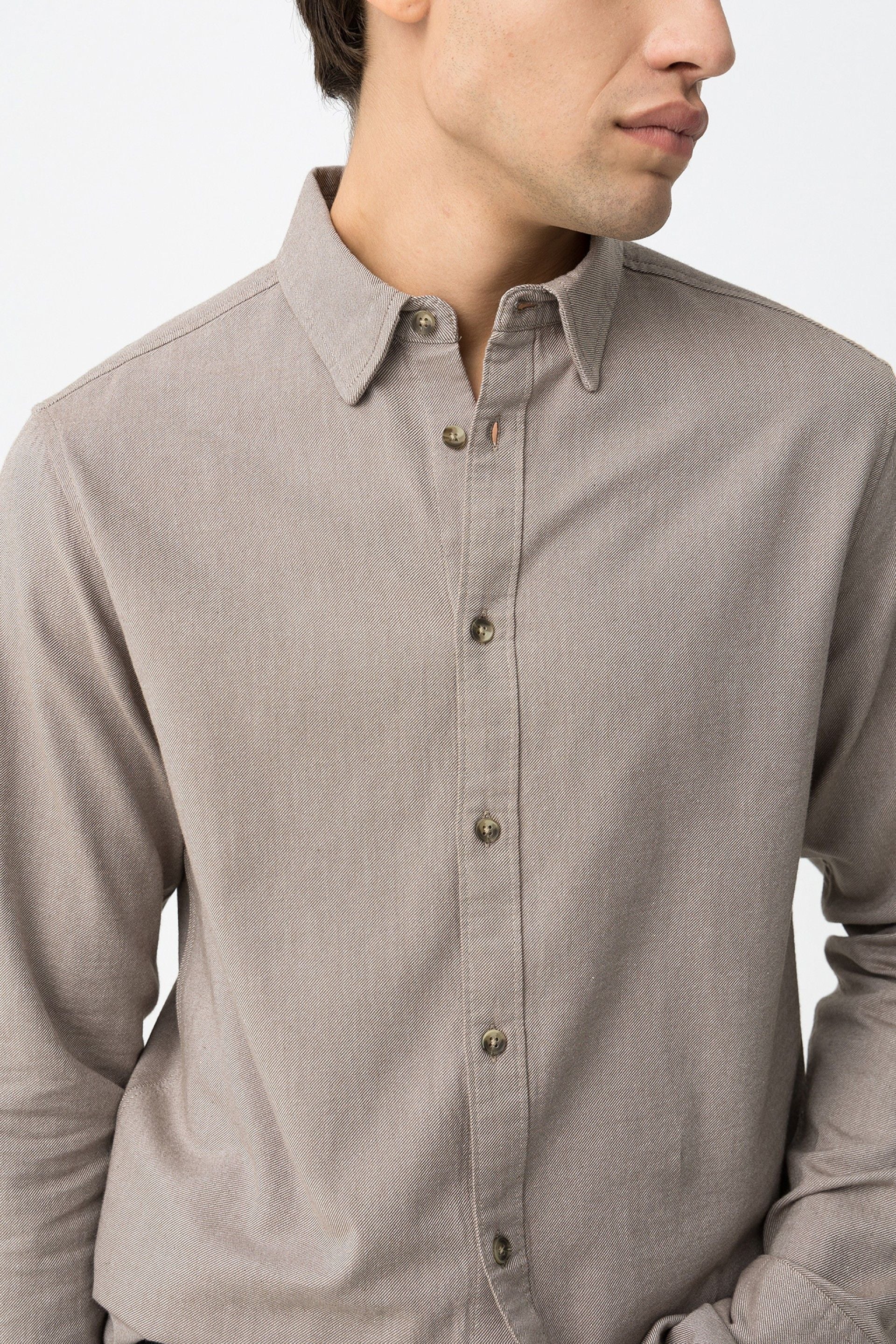 Camisa Pattinson Marrón