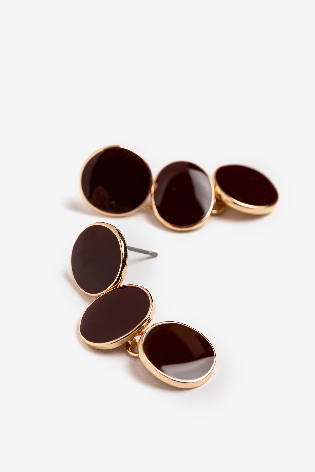 Pendientes Marrón 10023