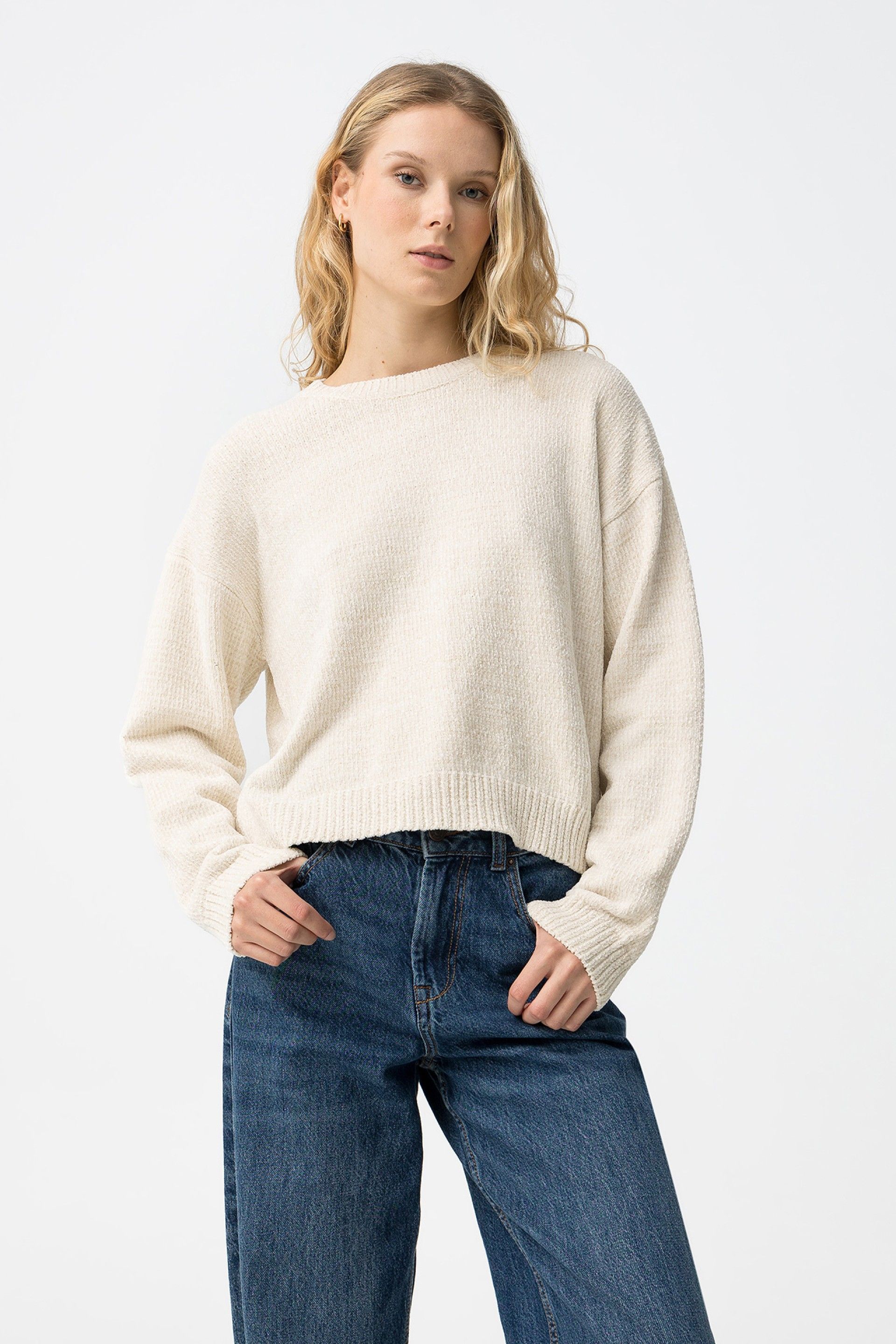 Jersey Chenilla Demeter Crudo