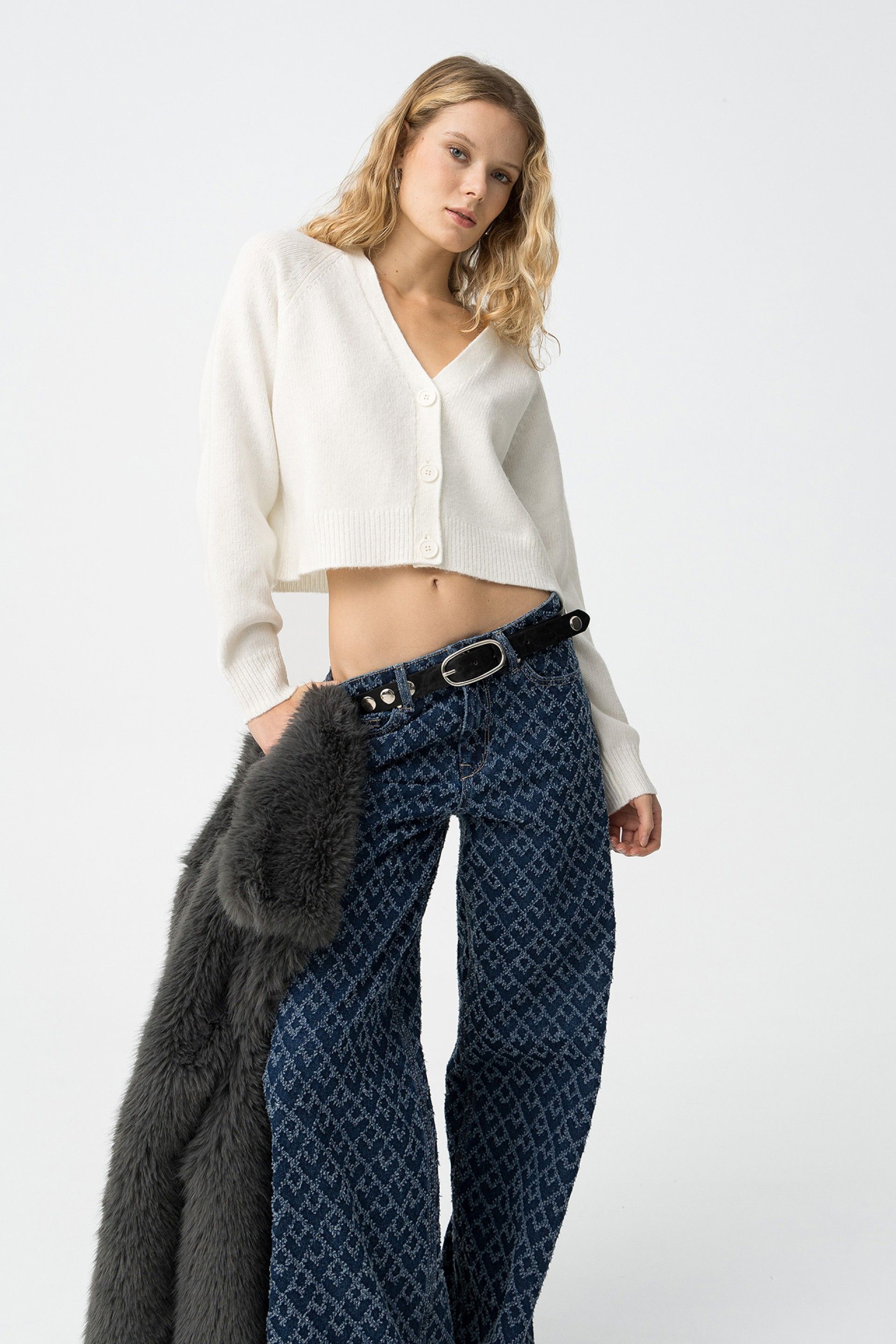 Cárdigan Helaena Blanco