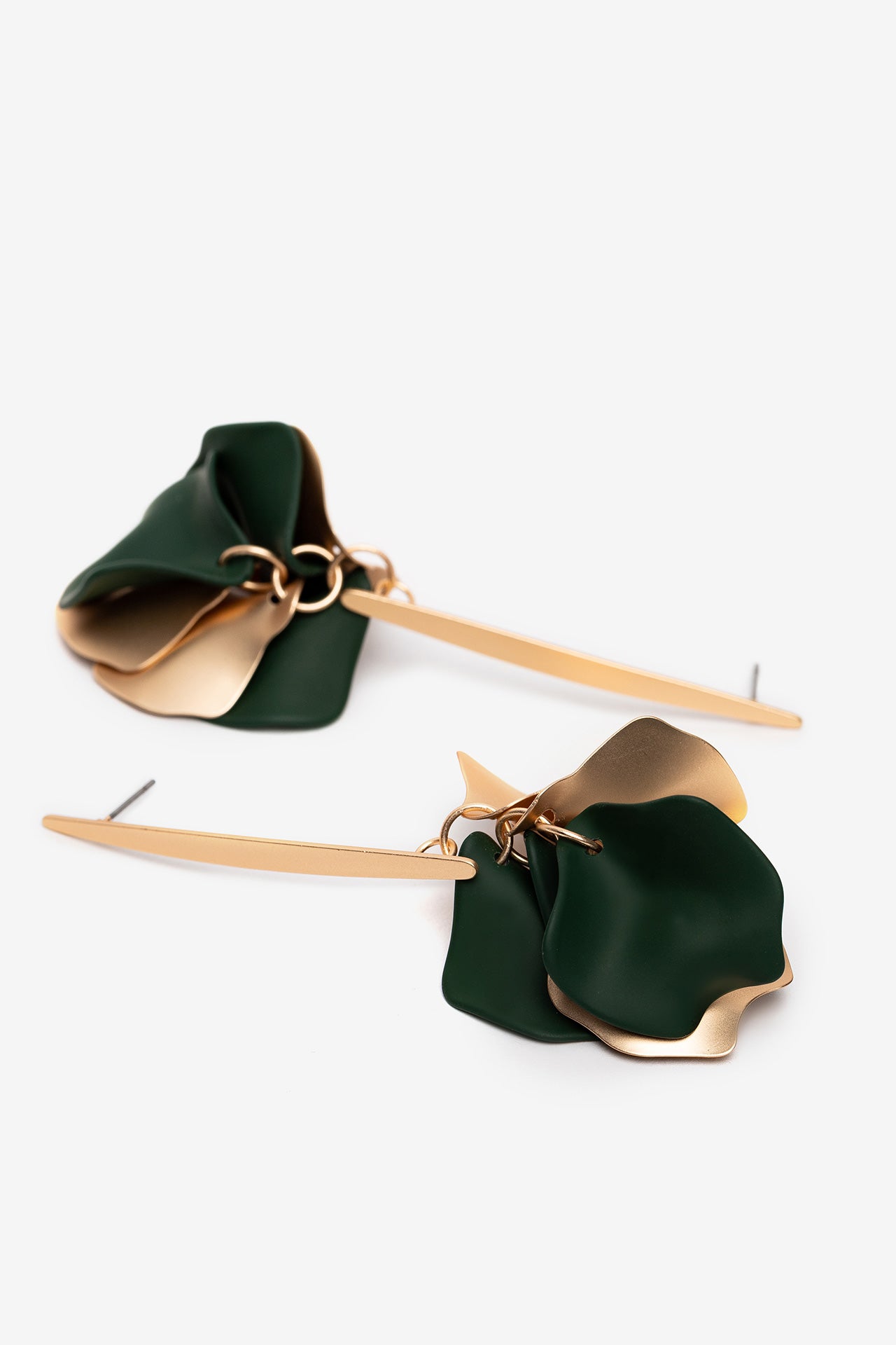 Pendientes Delta Verde 10260