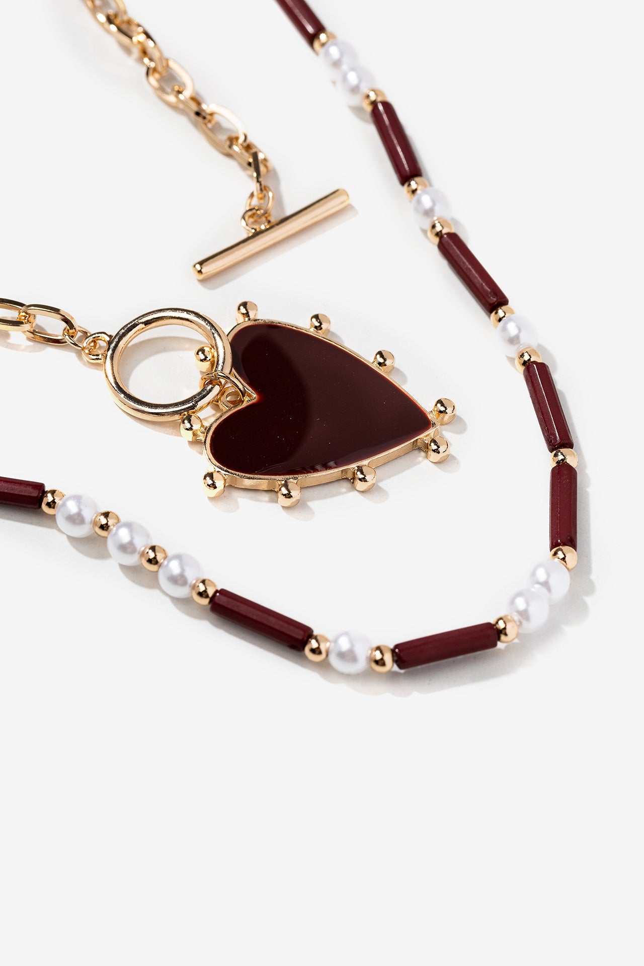 Collar Doble Corazón 3796