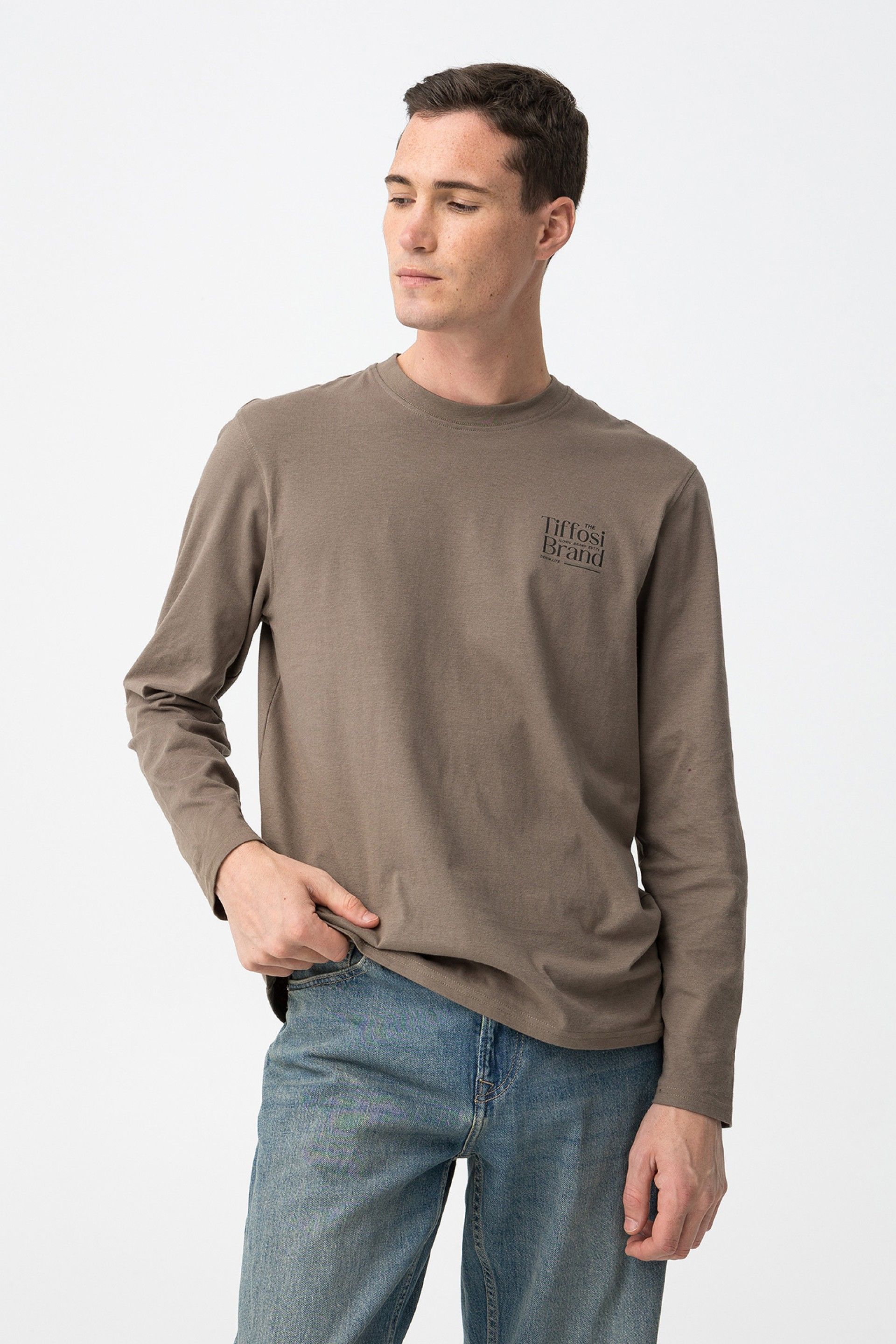 Camiseta Valdec Marrón