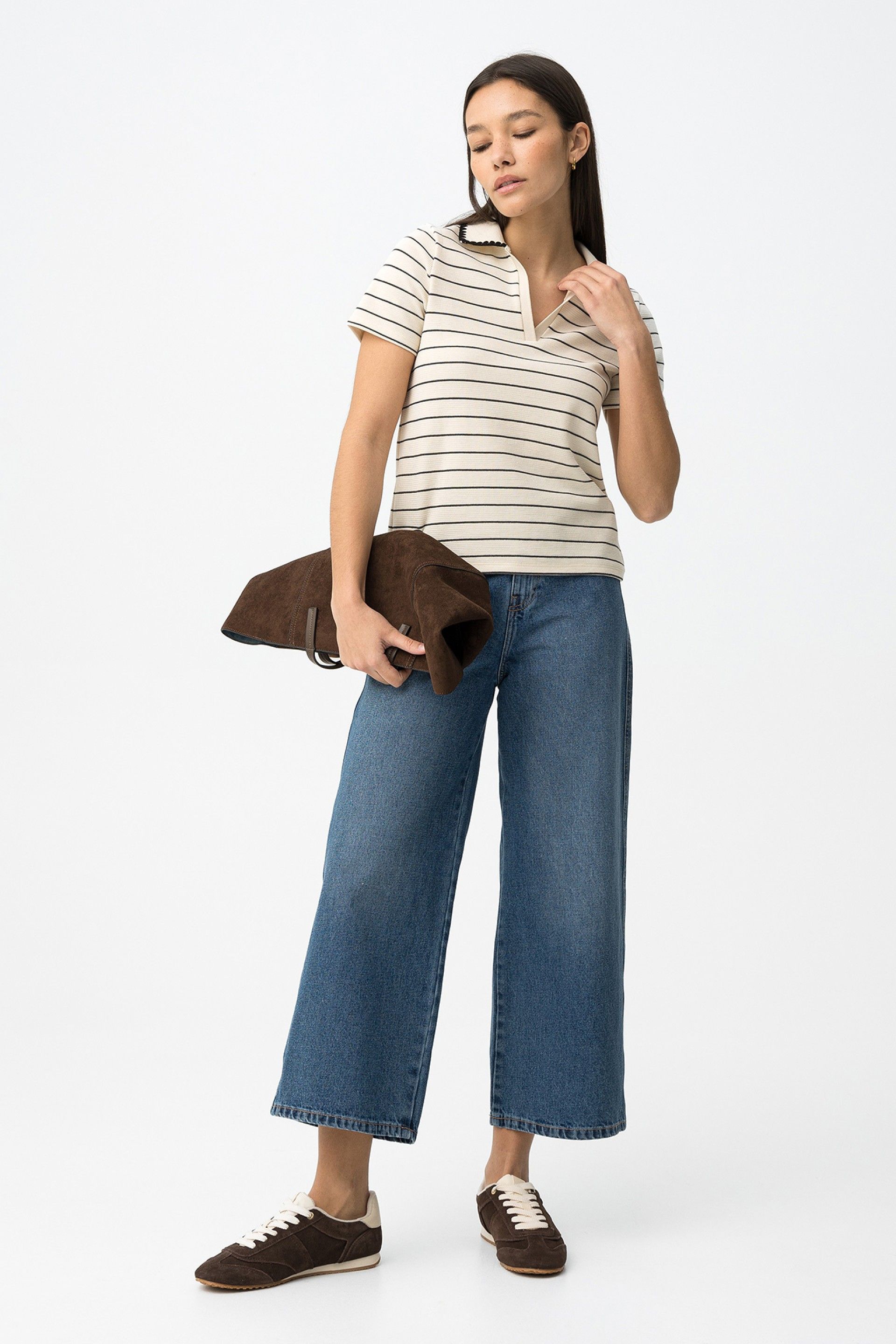 Jeans PHOEBE+ Cinturón Trenzado