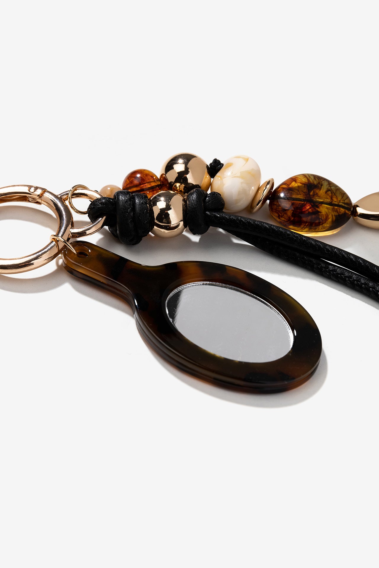 LLavero/Charm Espejito Piedras