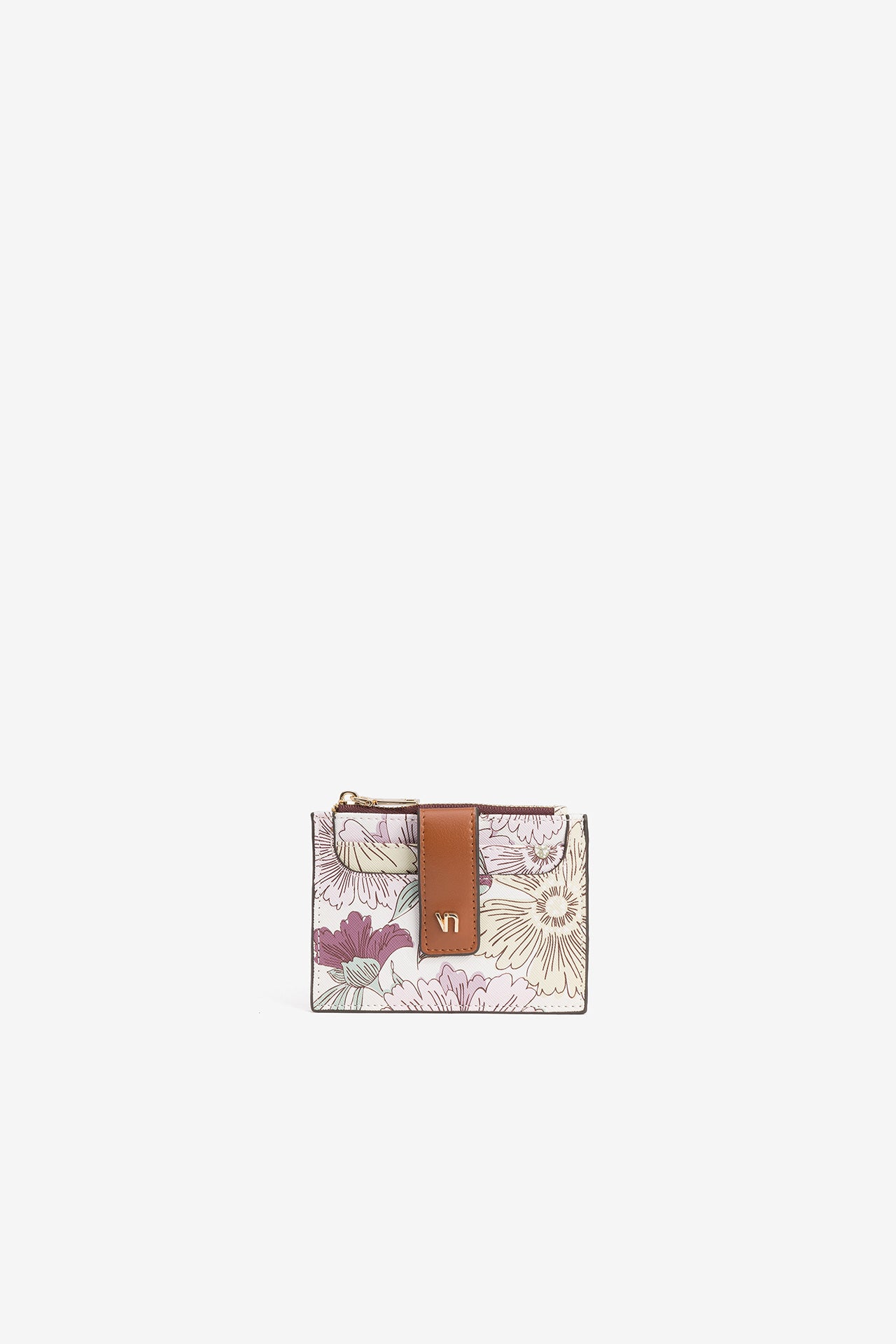 Monedero Floral Rosa 4295