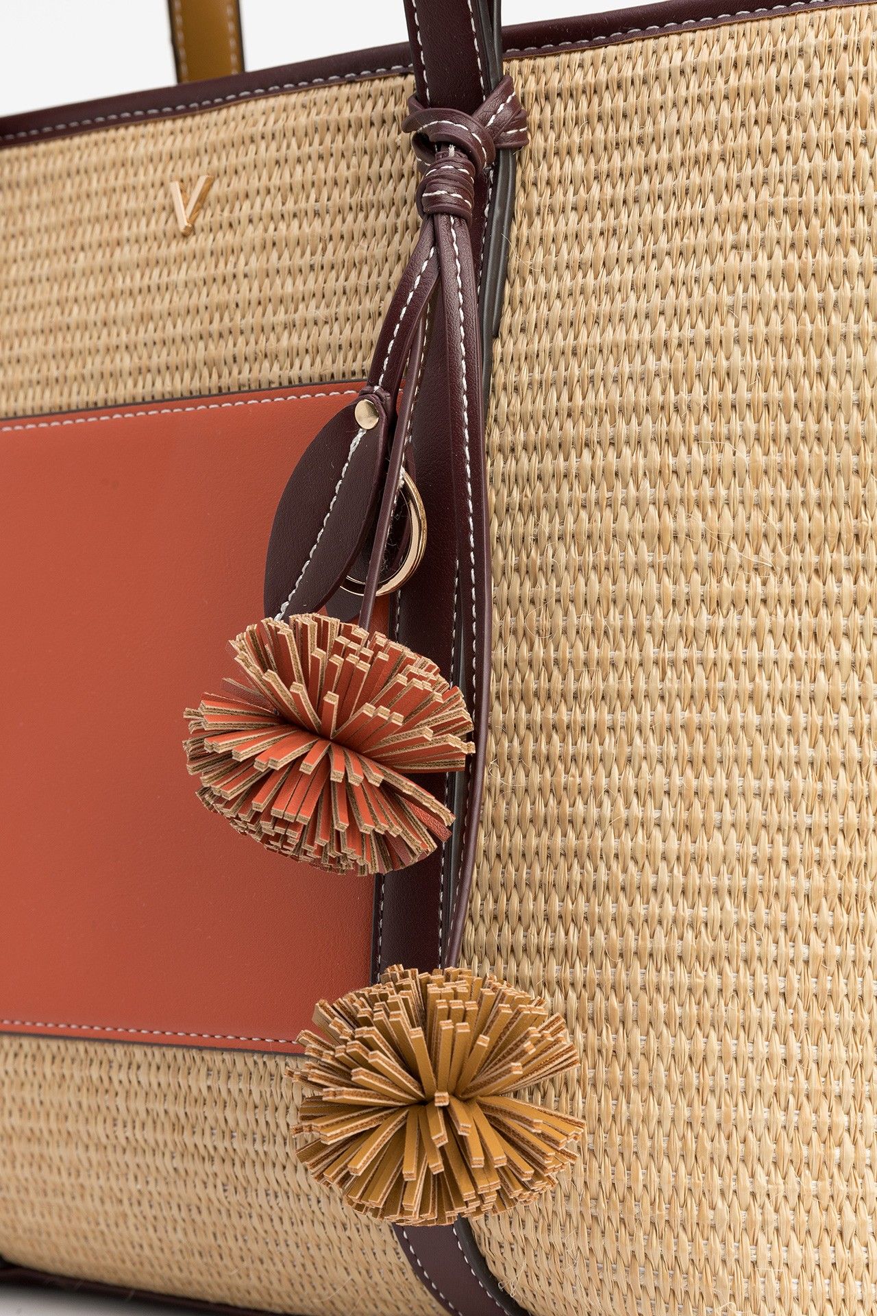 Bolso Shopper Rafia Beige 4990