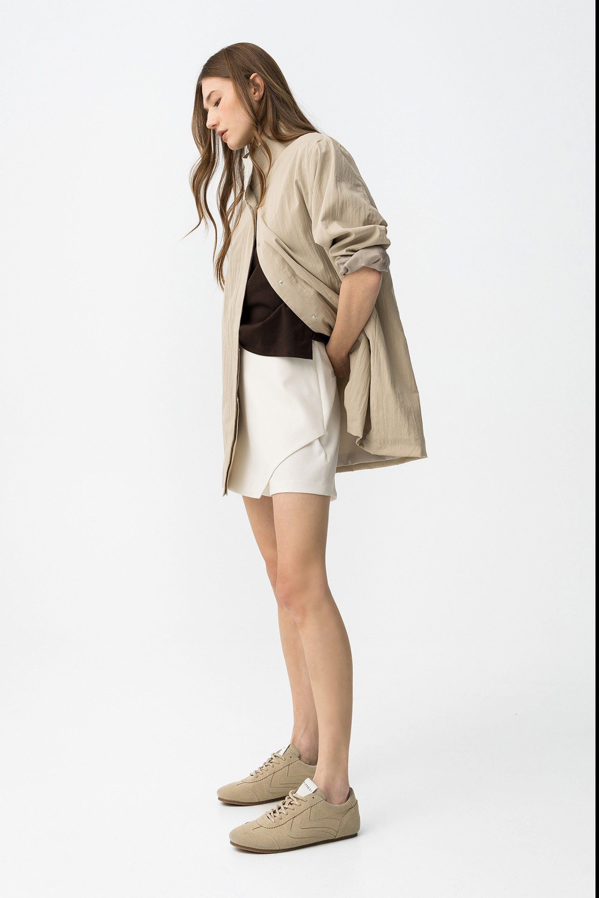 Falda Pantalón Pepper Crudo