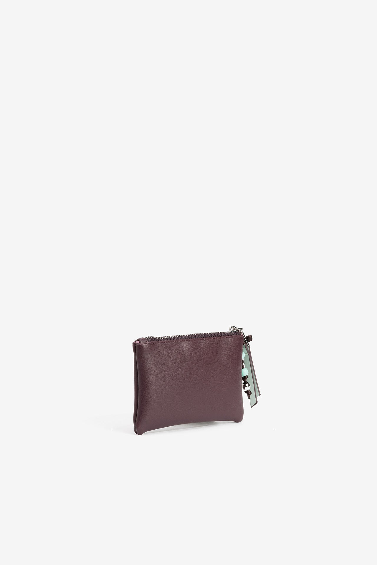 Monedero Morado Flores 4304
