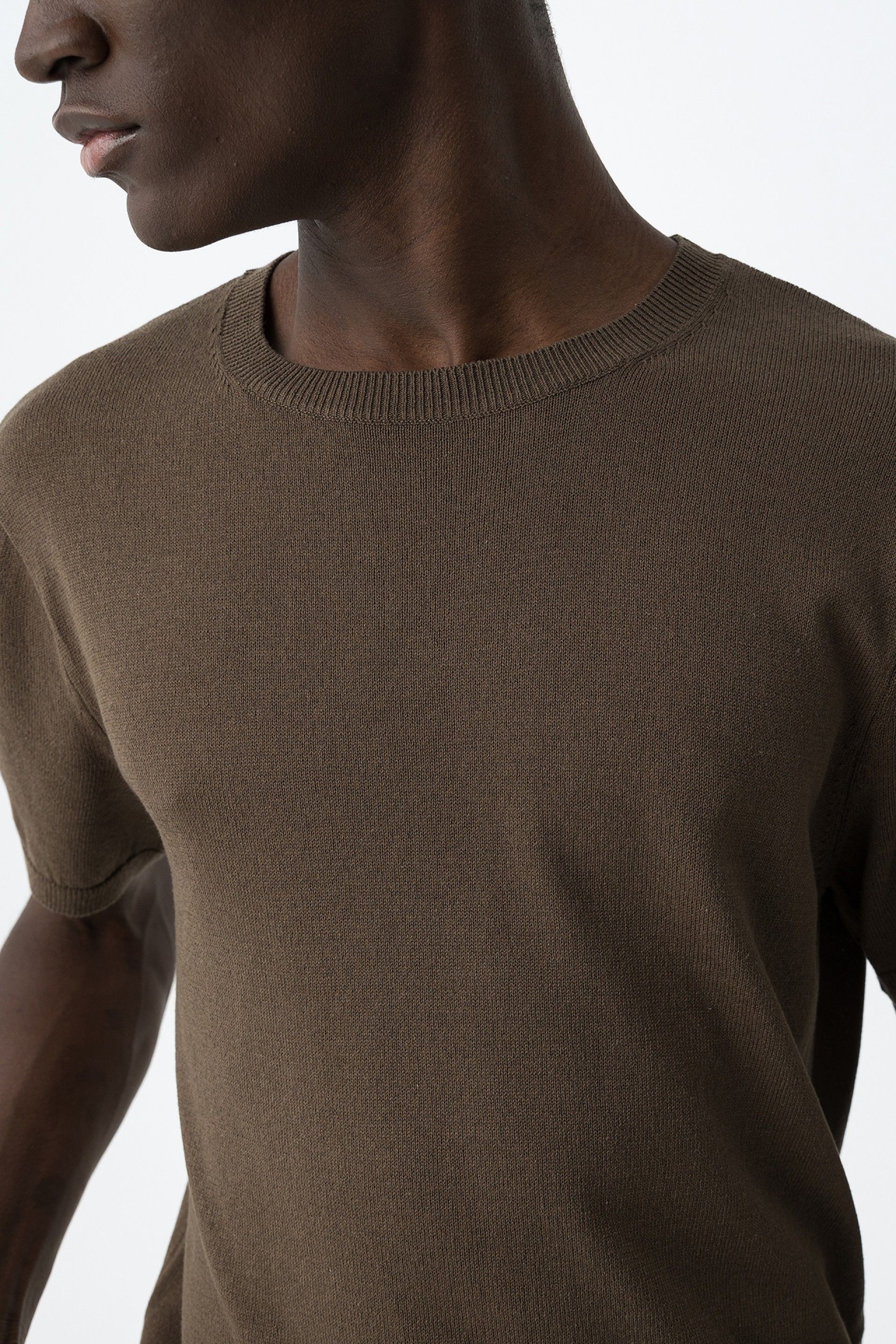 Camsieta Punto Wabisabi Marrón