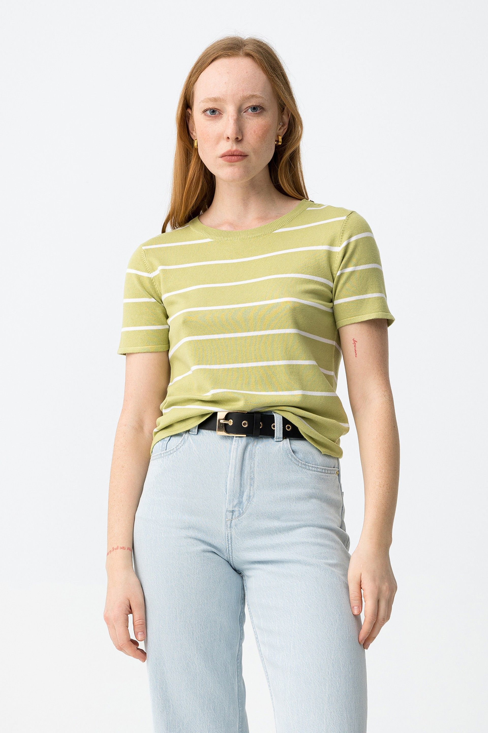 Camiseta Punto Rufina Verde