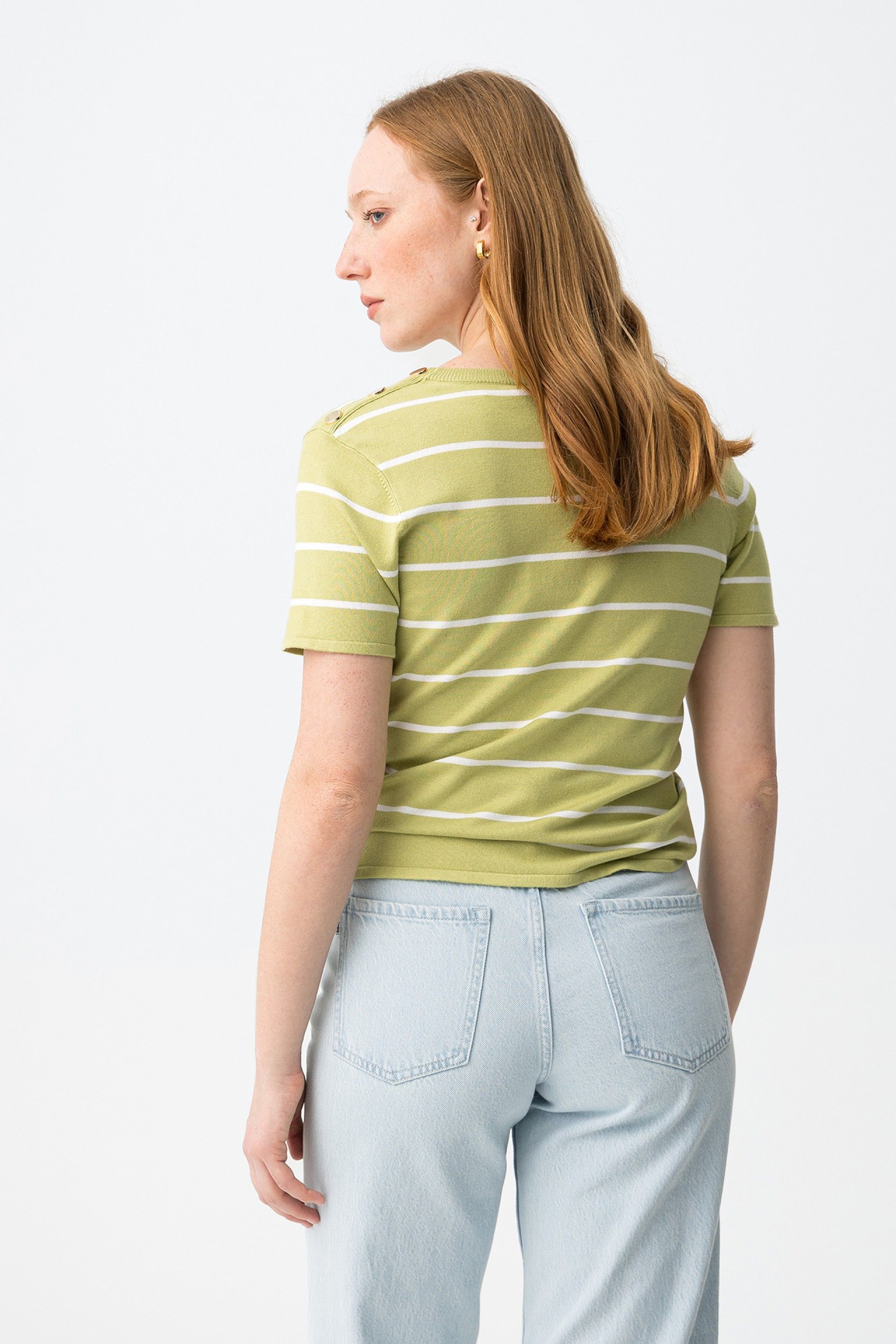 Camiseta Punto Rufina Verde