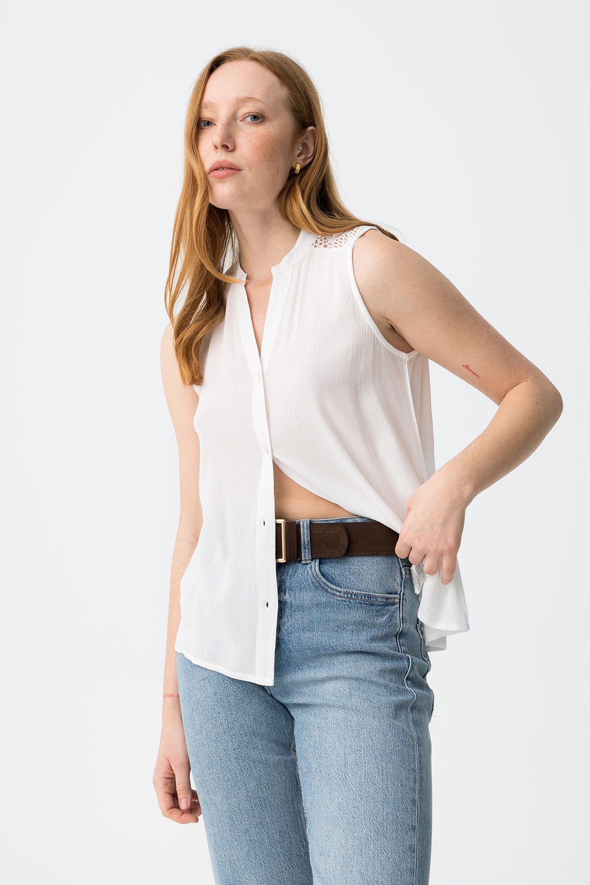 Blusa Lynx Blanca