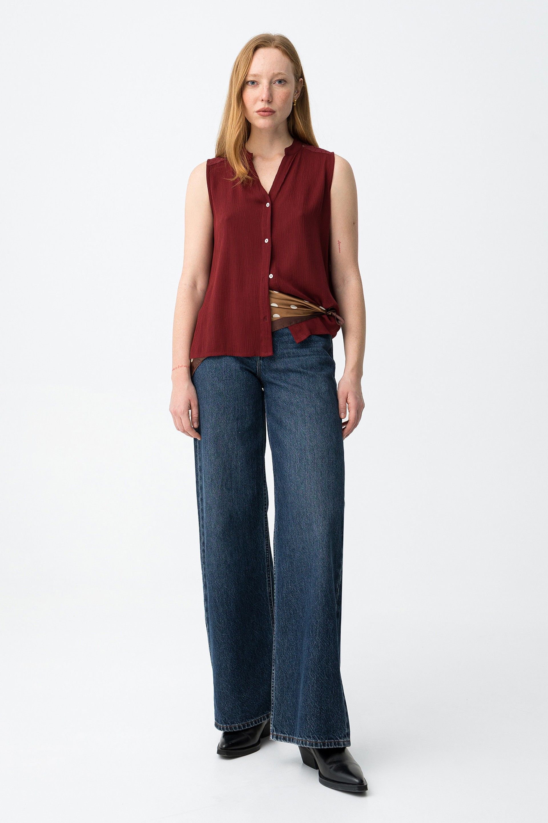 Blusa Lynx Granate
