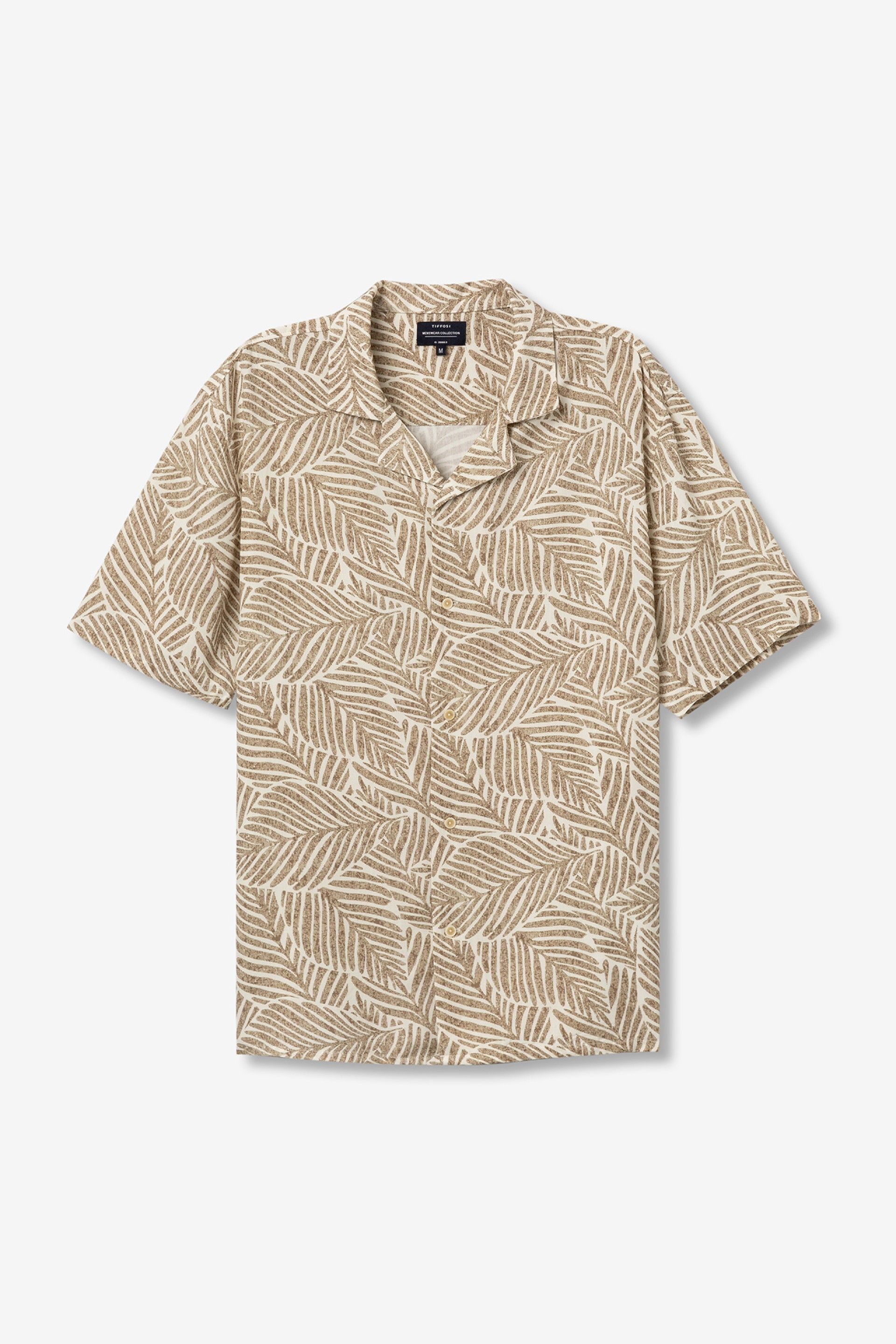 Camisa Tropical Vincenzo Beige