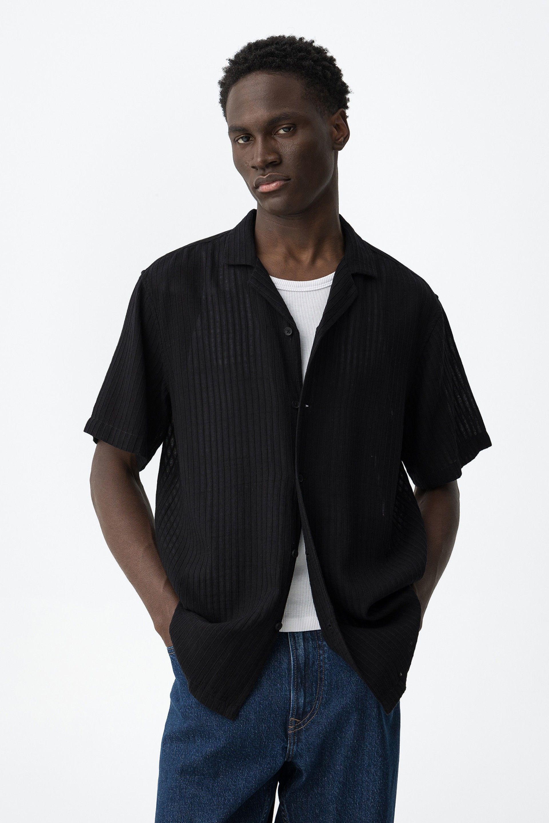 Camisa Kendall Negra