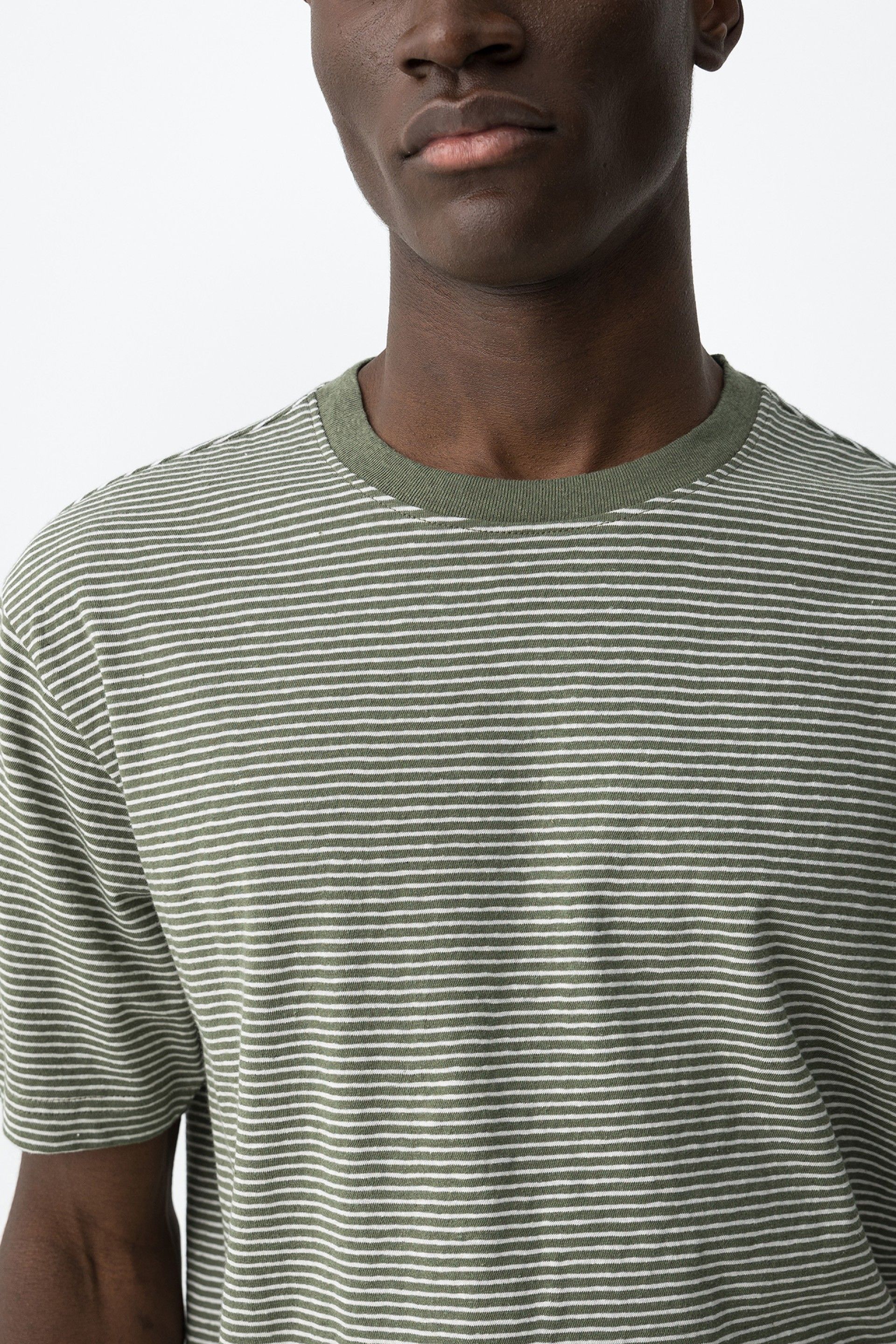 Camiseta Fox Rayas Verde