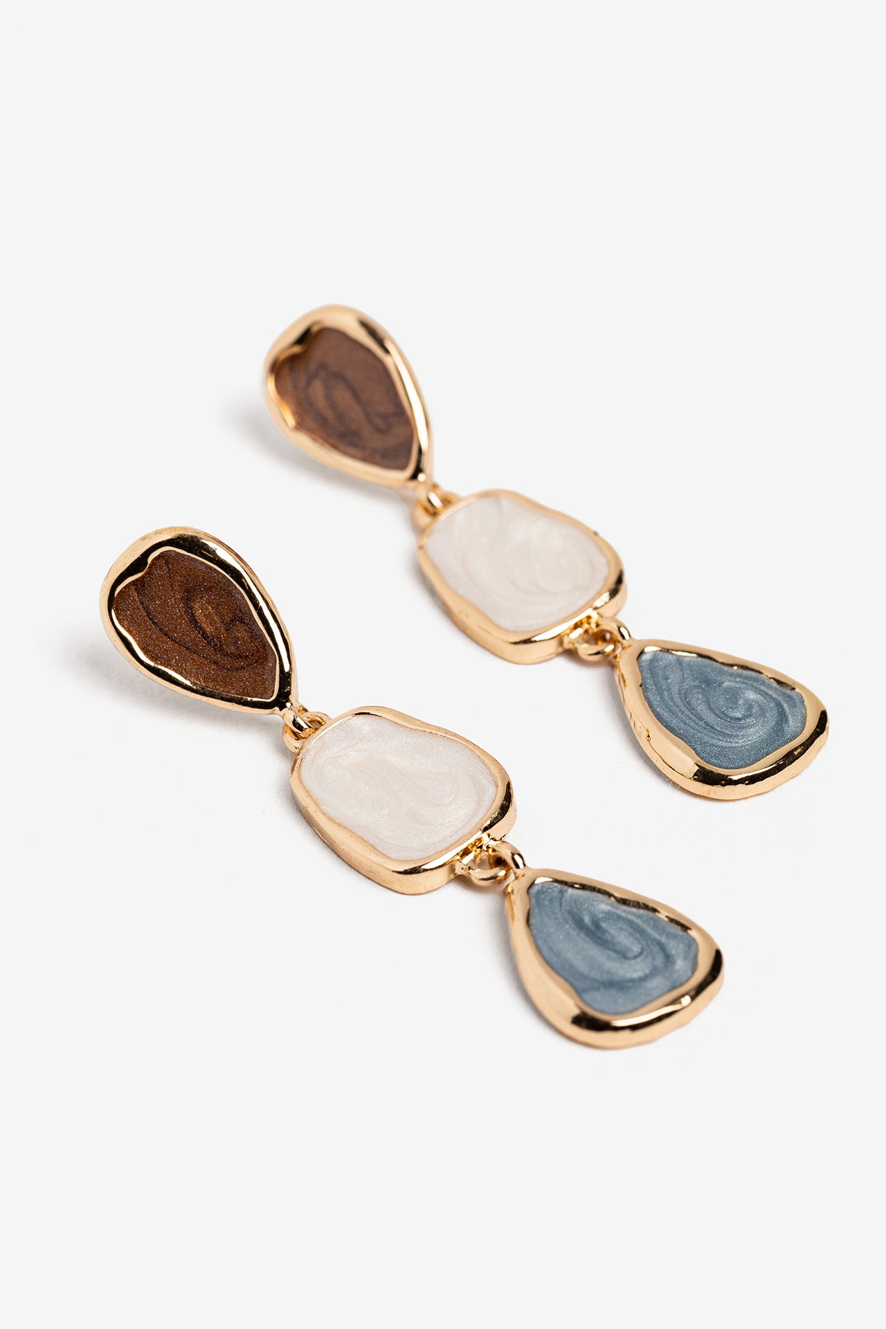 Pendientes Tricolor 10415