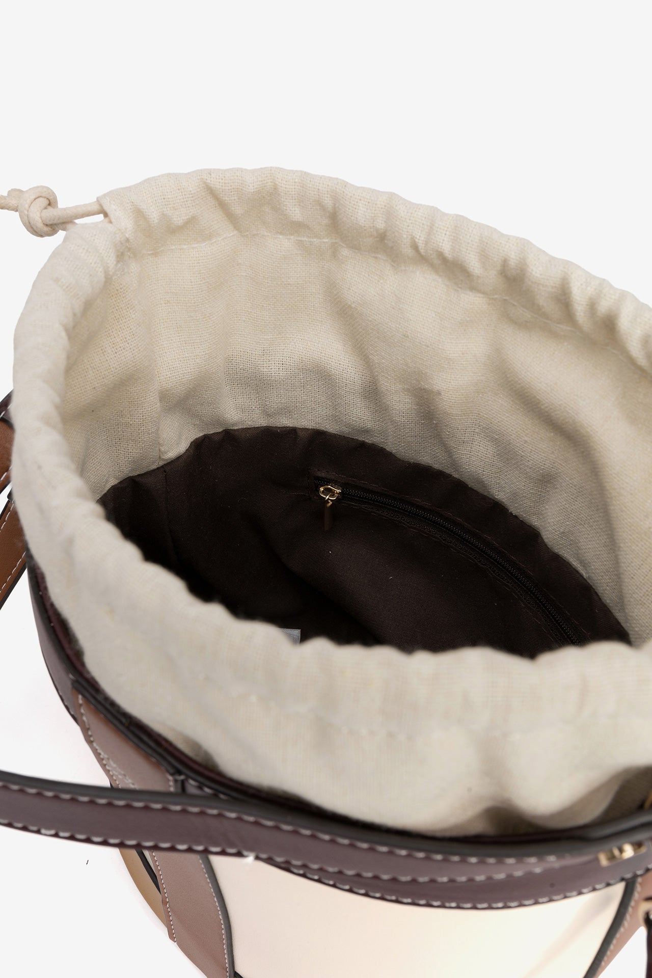 Bolso Bucket Beige 4994