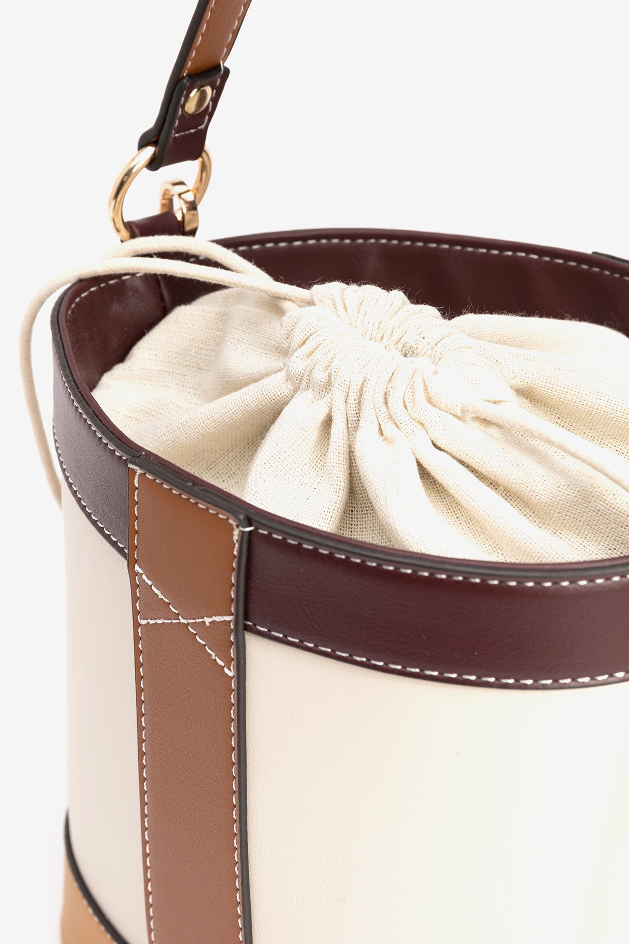 Bolso Bucket Beige 4994