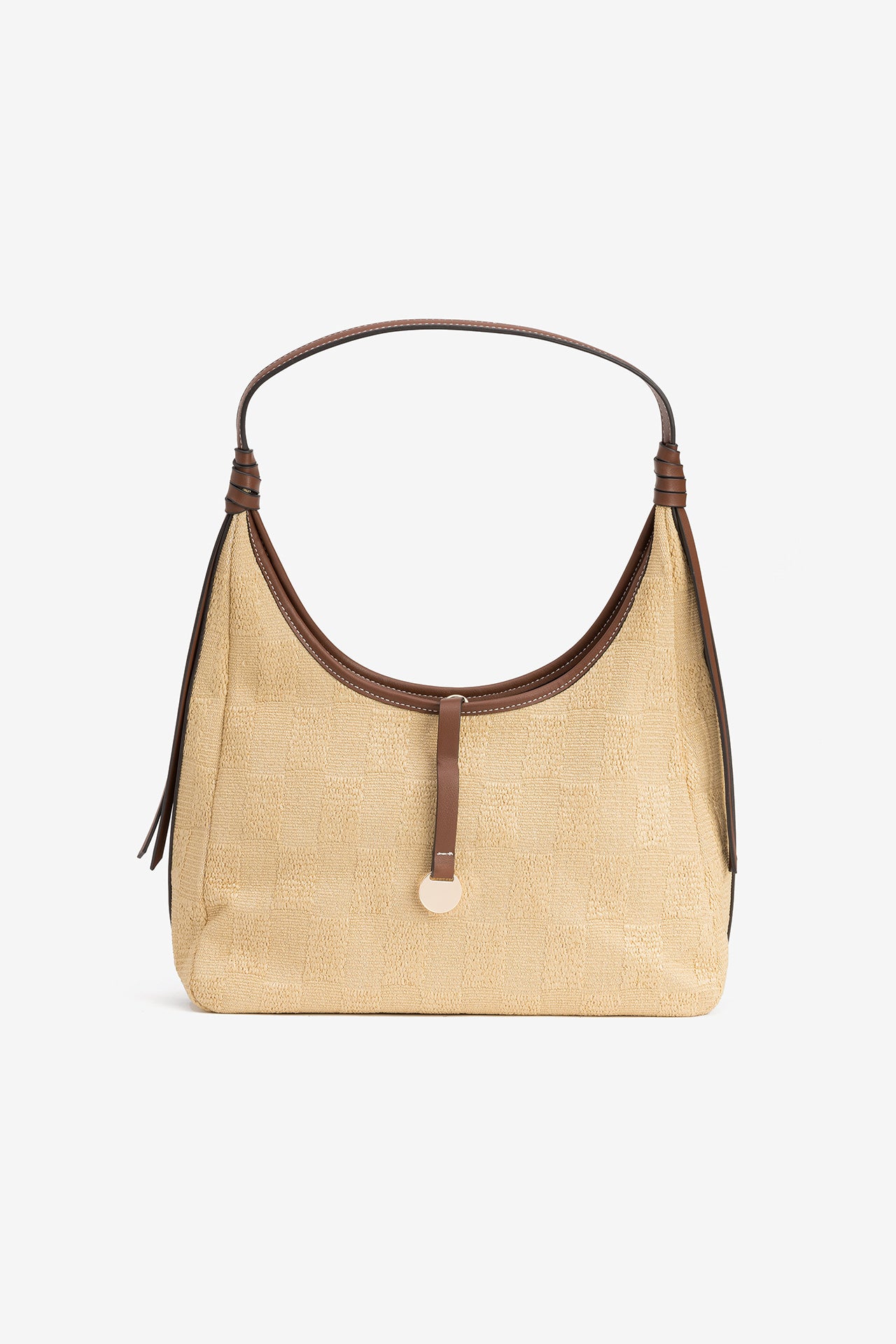 Bolso Hombro Beige 4968