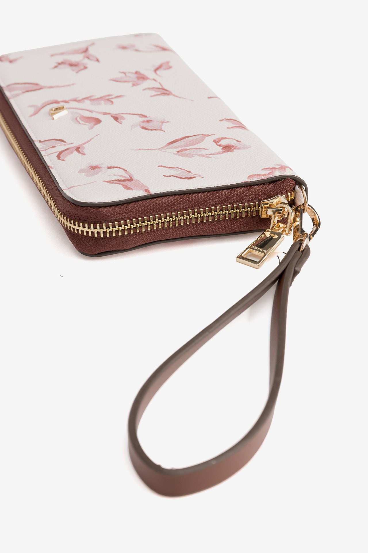 Monedero Grande Rosa Floral 4382