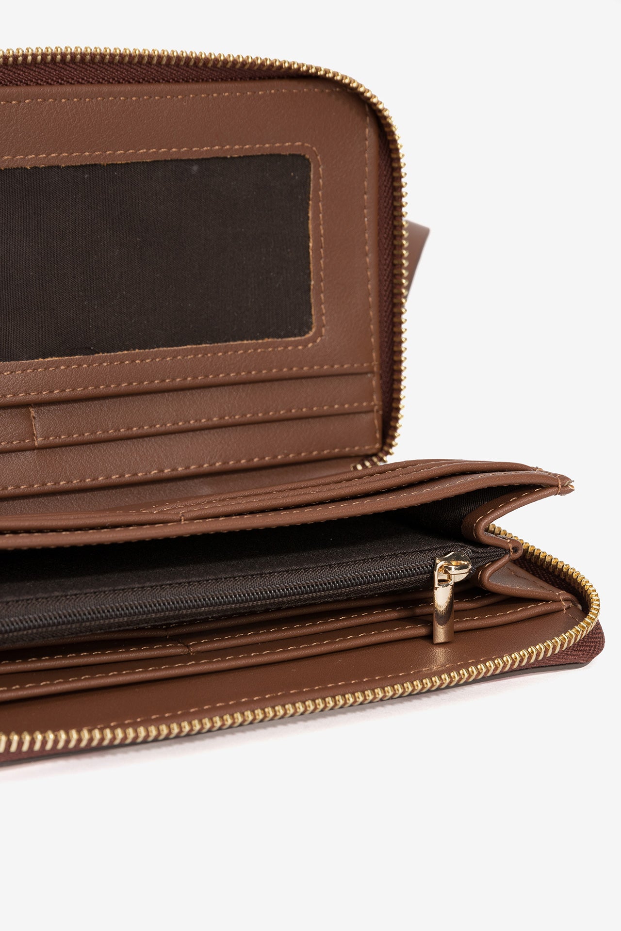 Monedero Grande Rosa Floral 4382