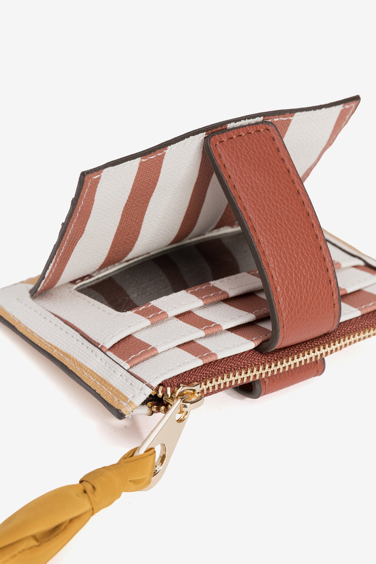 Monedero Tarjetero Rayas 4396