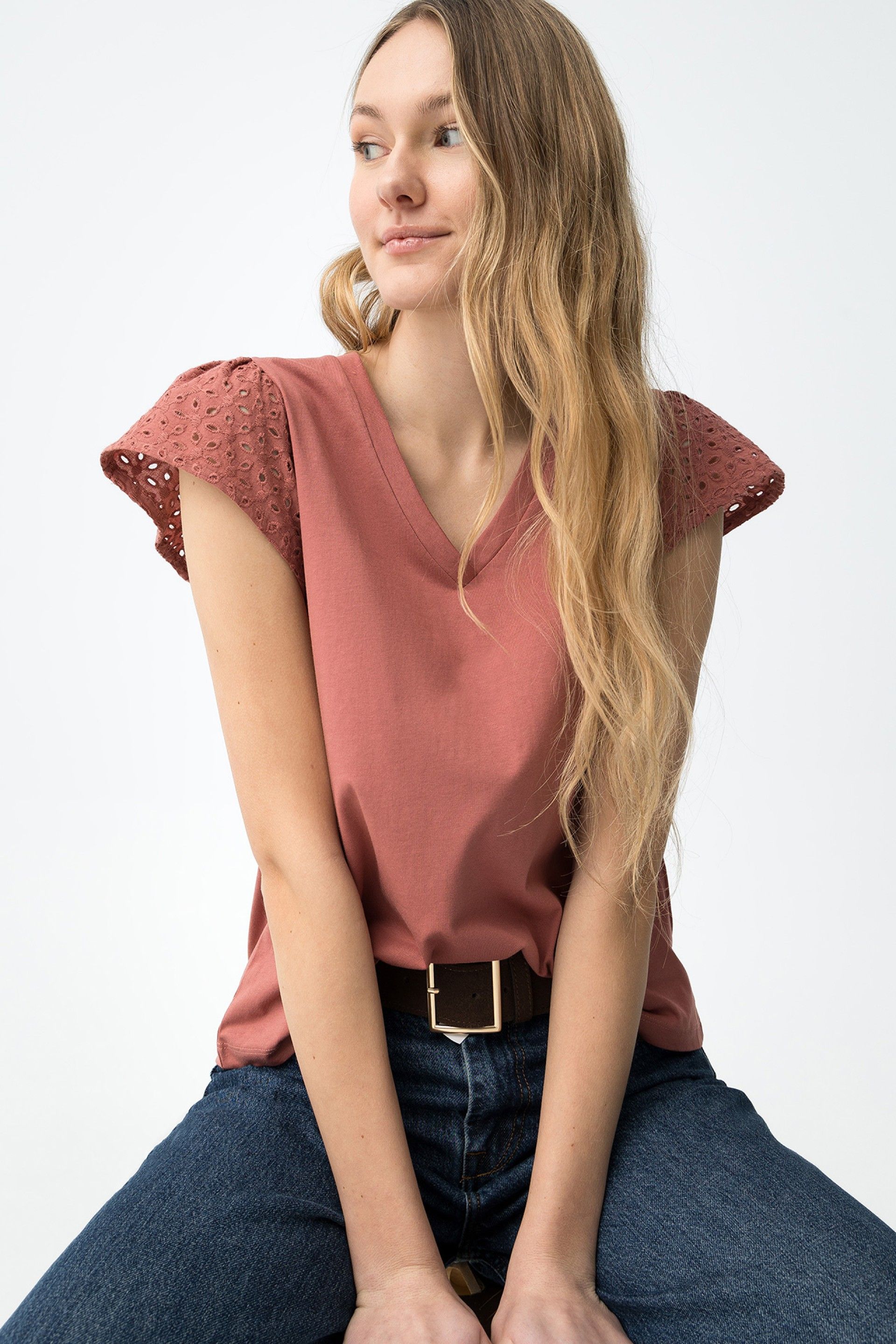Camiseta Graciosa V Frambuesa