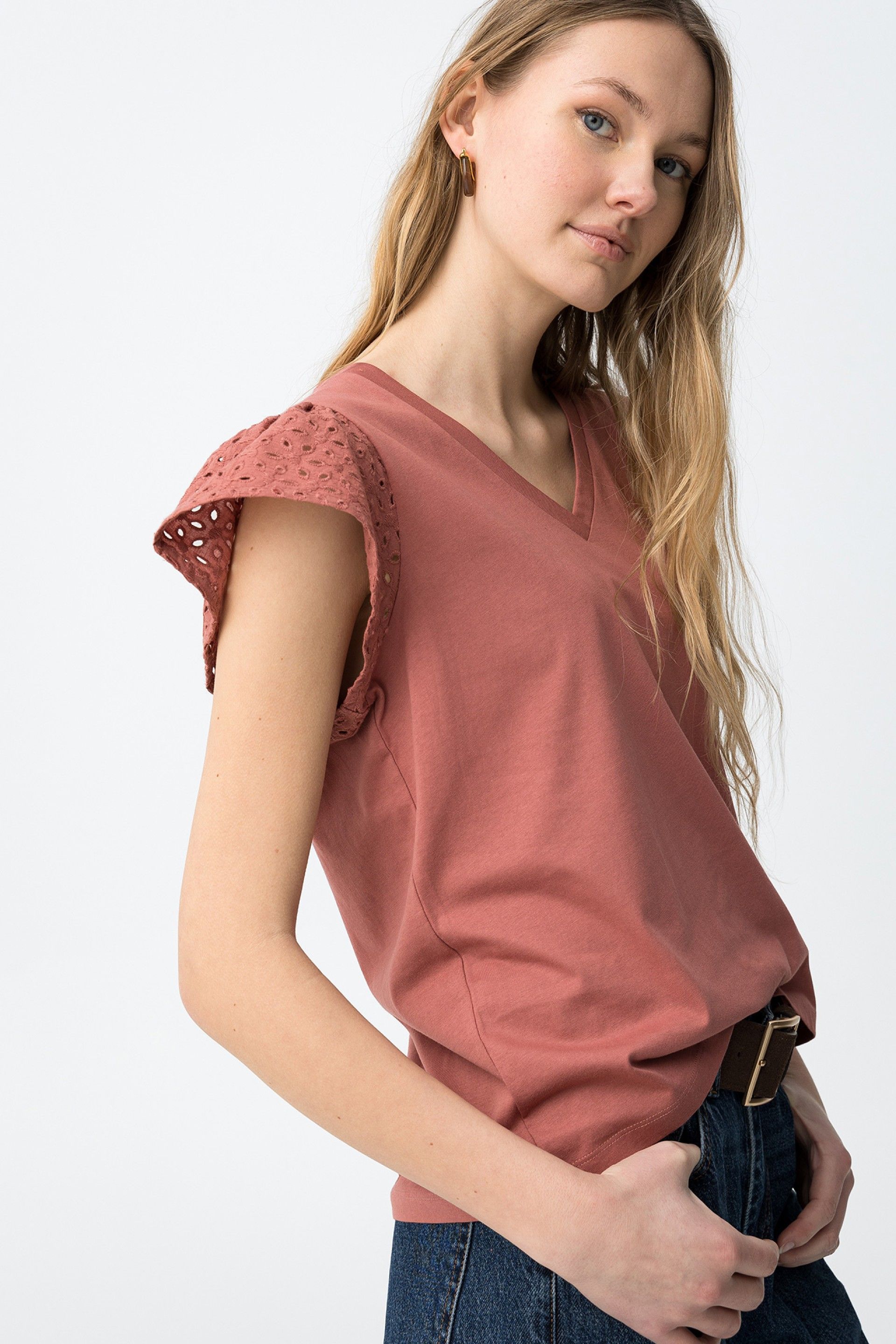 Camiseta Graciosa V Frambuesa