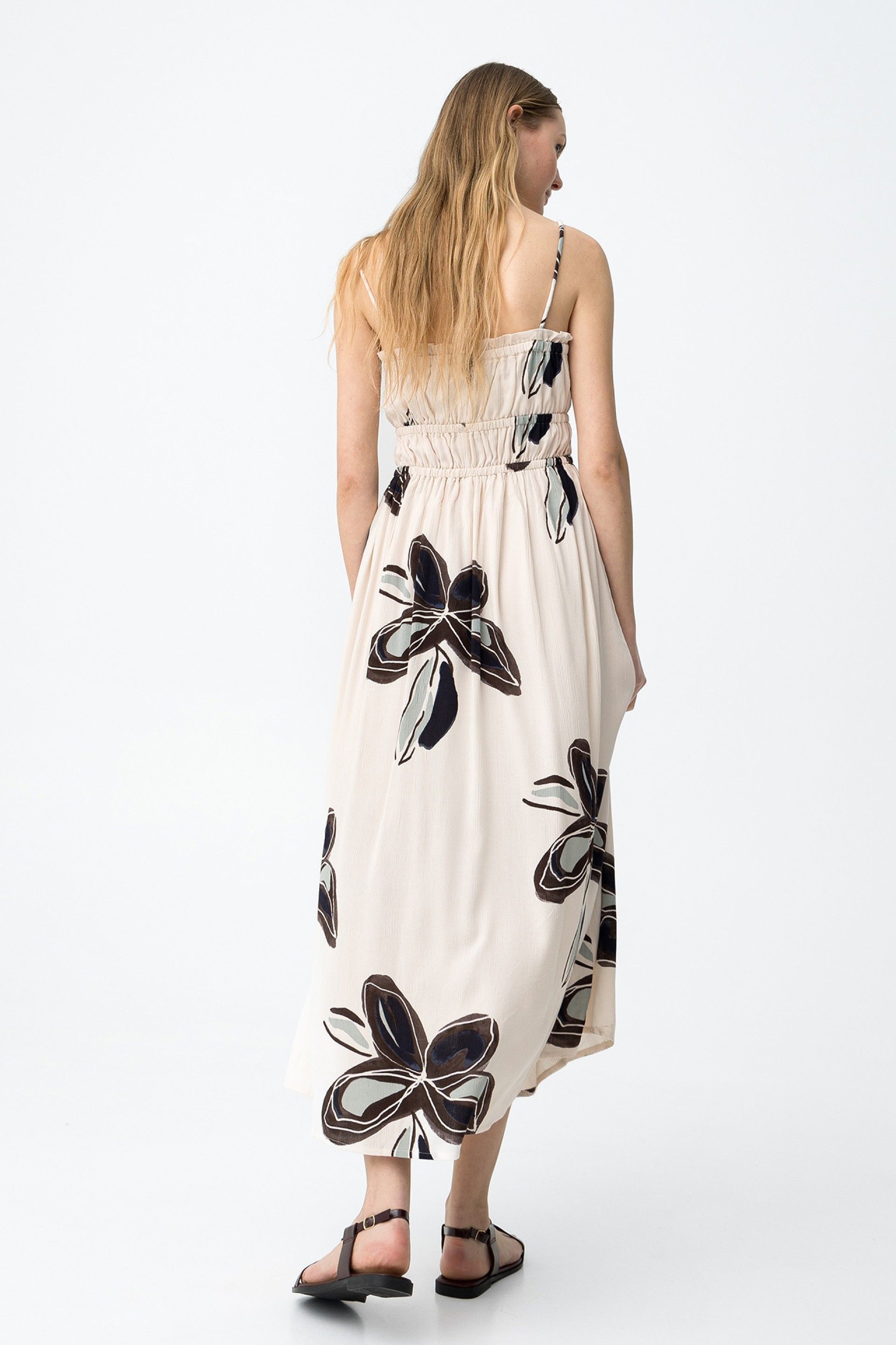 Vestido Otavia Beige