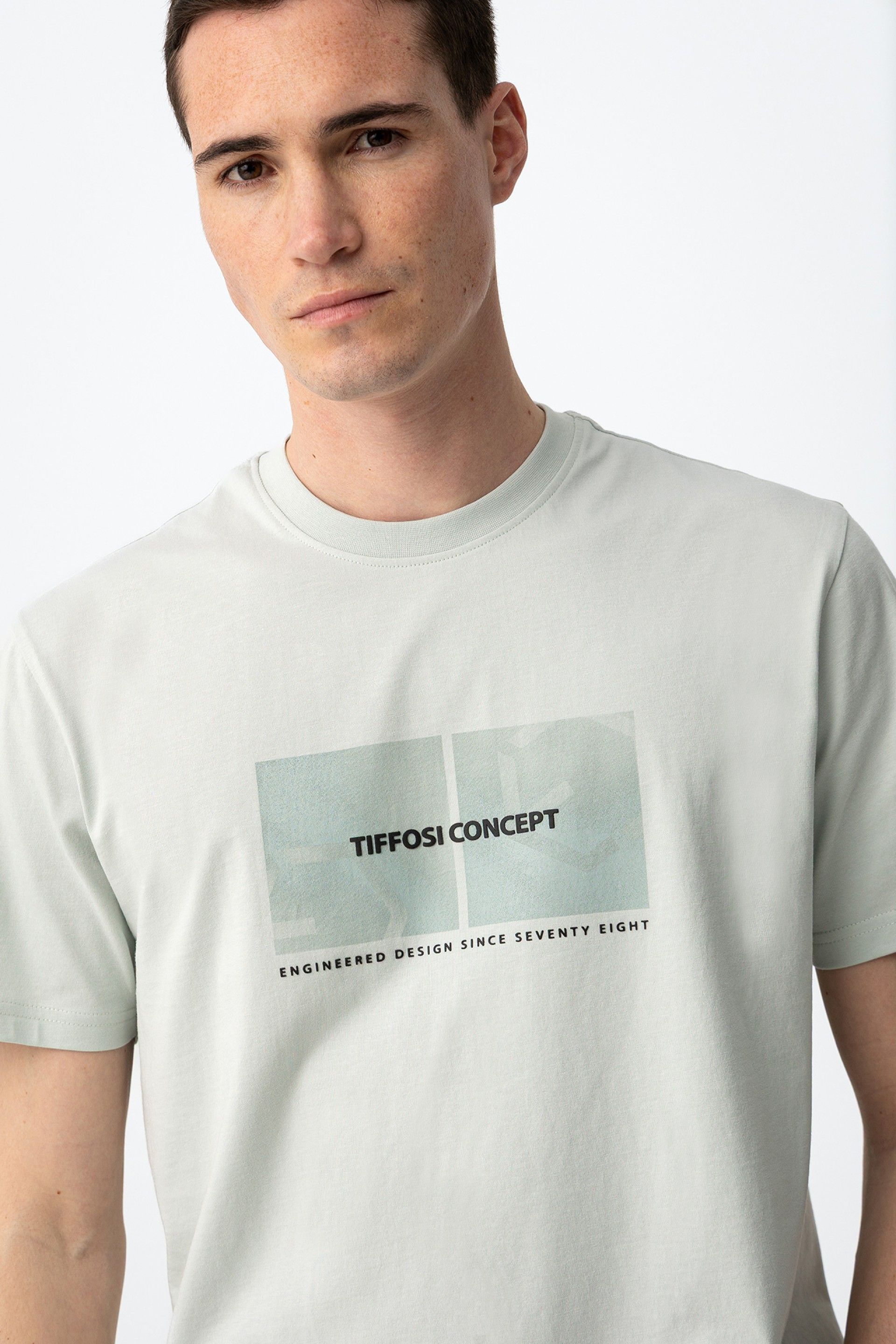 Camiseta Leandro Turquesa