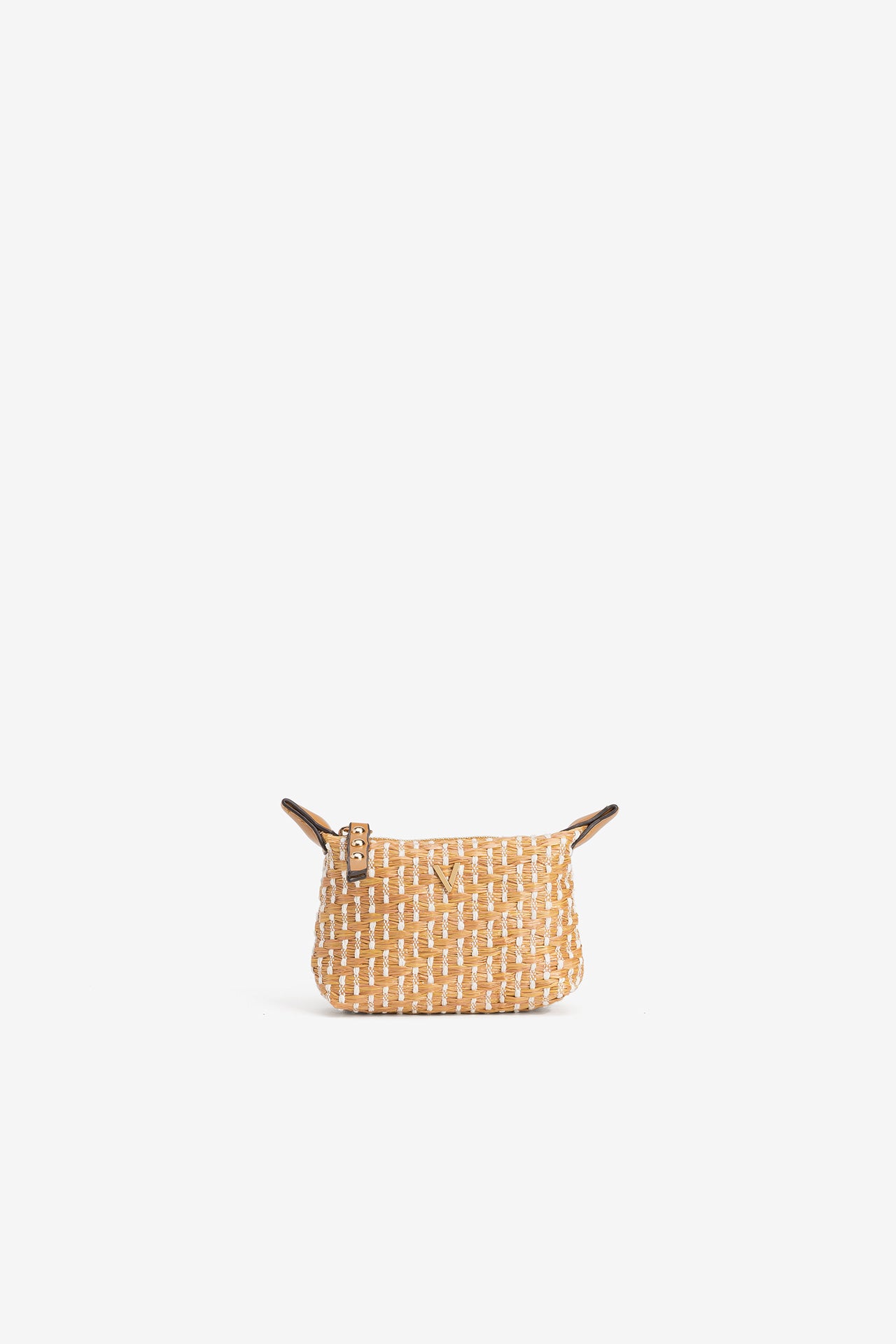 Monedero Rafia Amarillo 4389