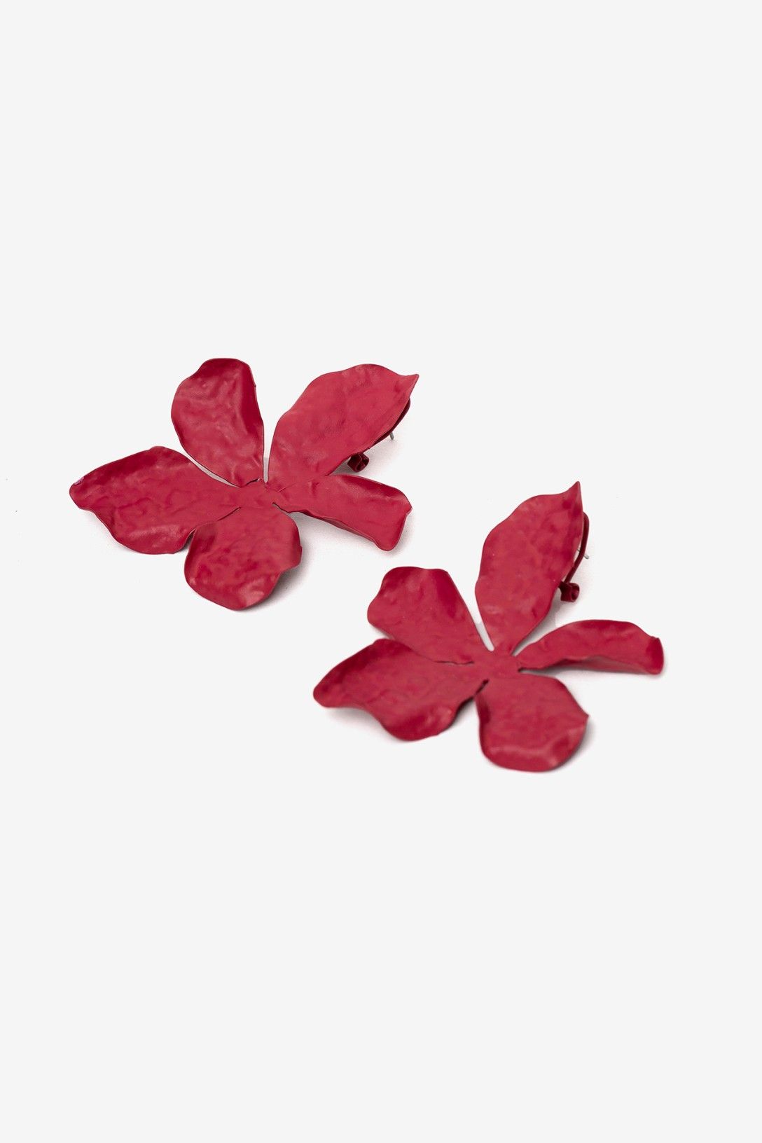 Pendientes Pétalo Fucsia 10565