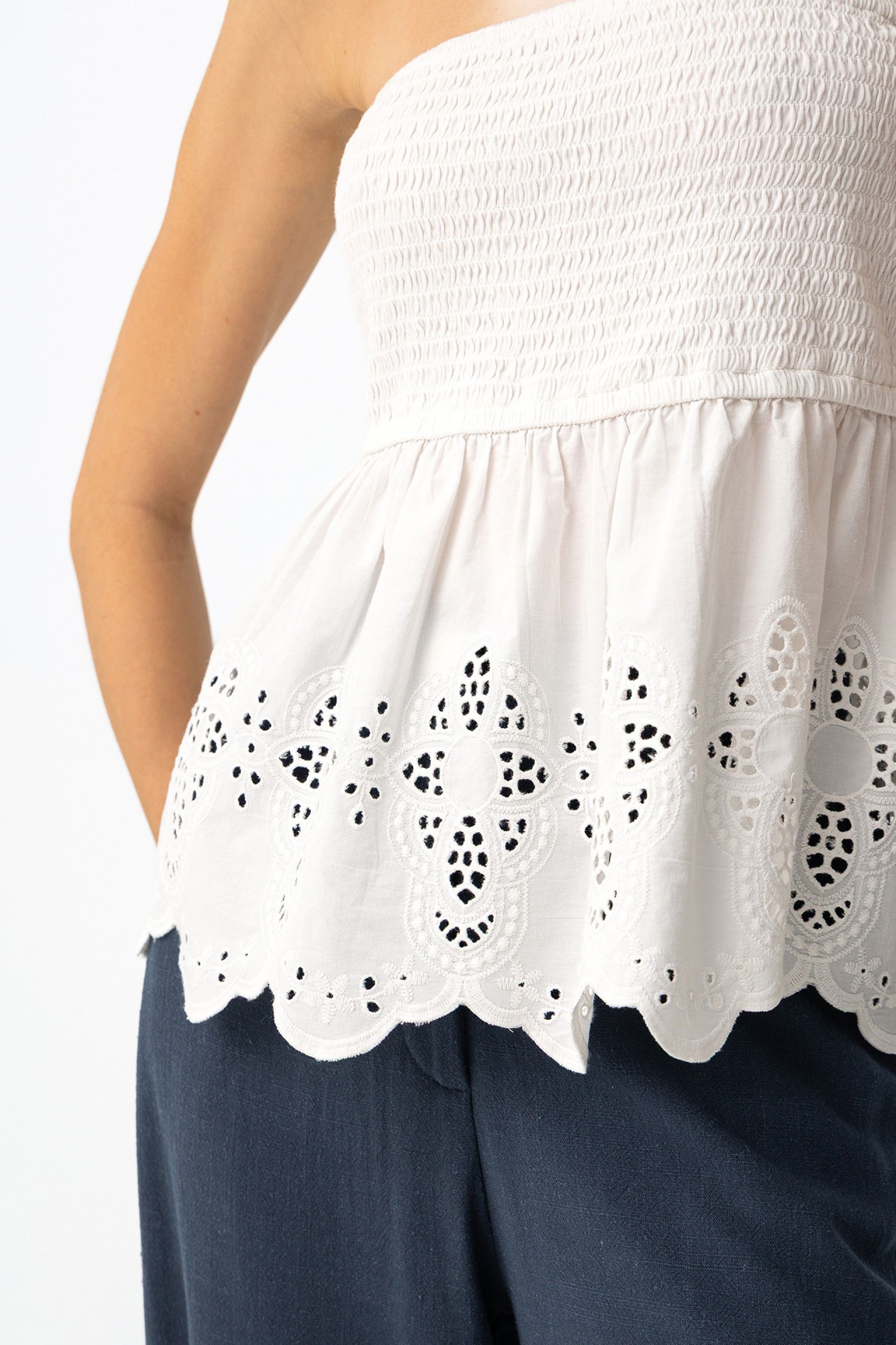 Top Strad Blanco