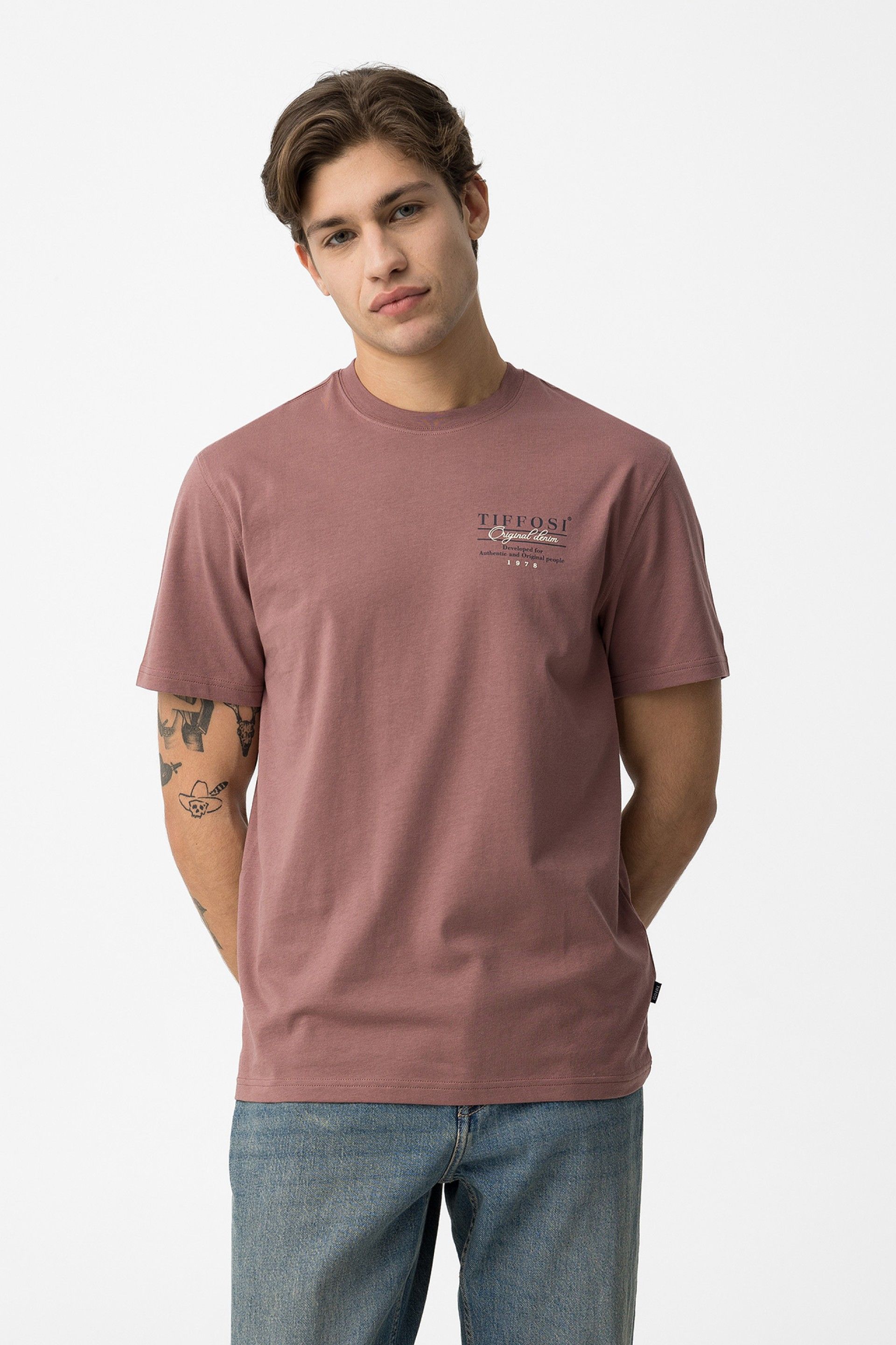 Camiseta Ben Burdeos